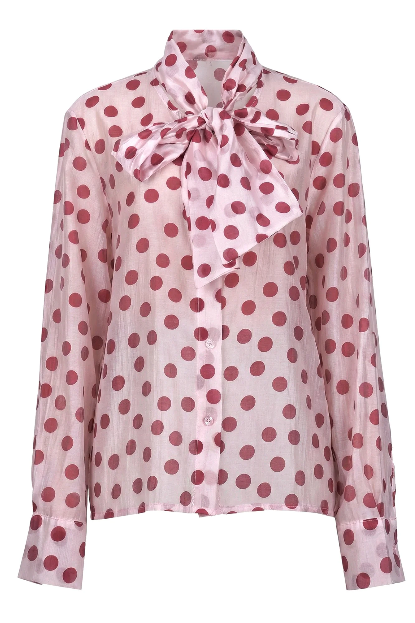 La Femme Blanche - Camicia - 471206 - Rosa/Rosso