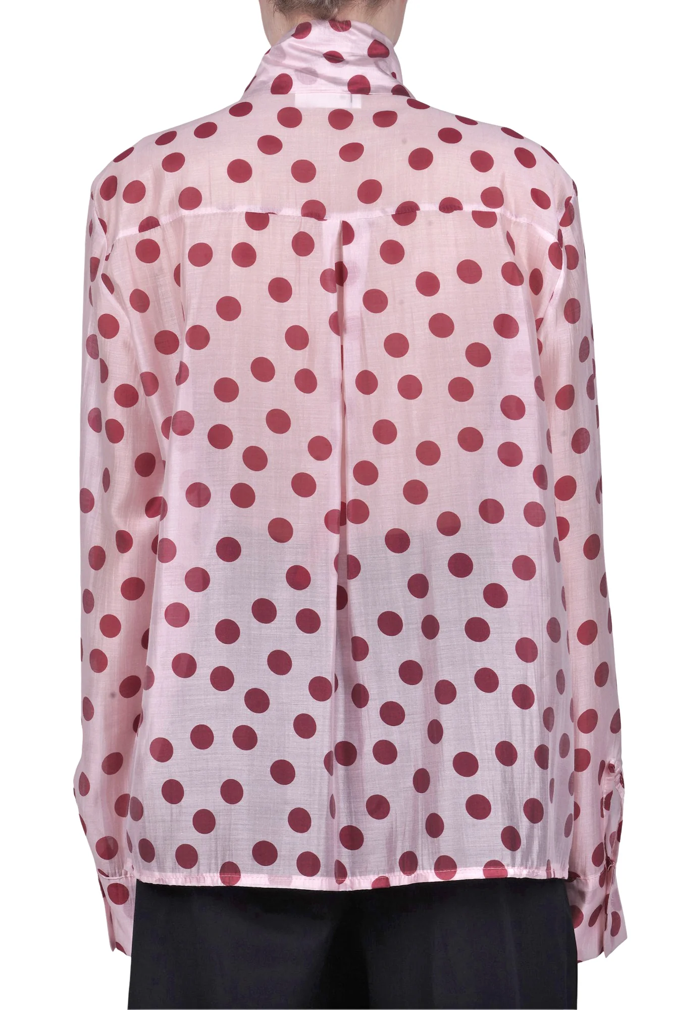 La Femme Blanche - Camicia - 471206 - Rosa/Rosso - Image 5