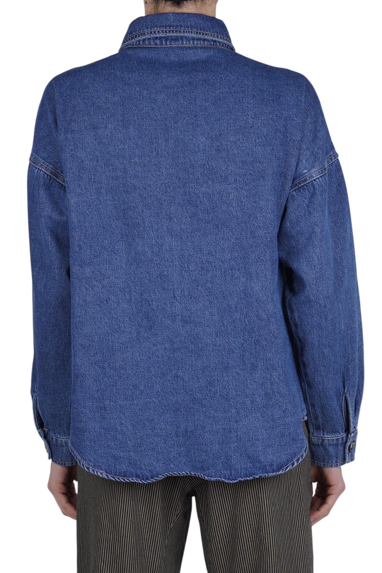 La Femme Blanche - Camicia - 471218 - Denim chiaro - Image 5