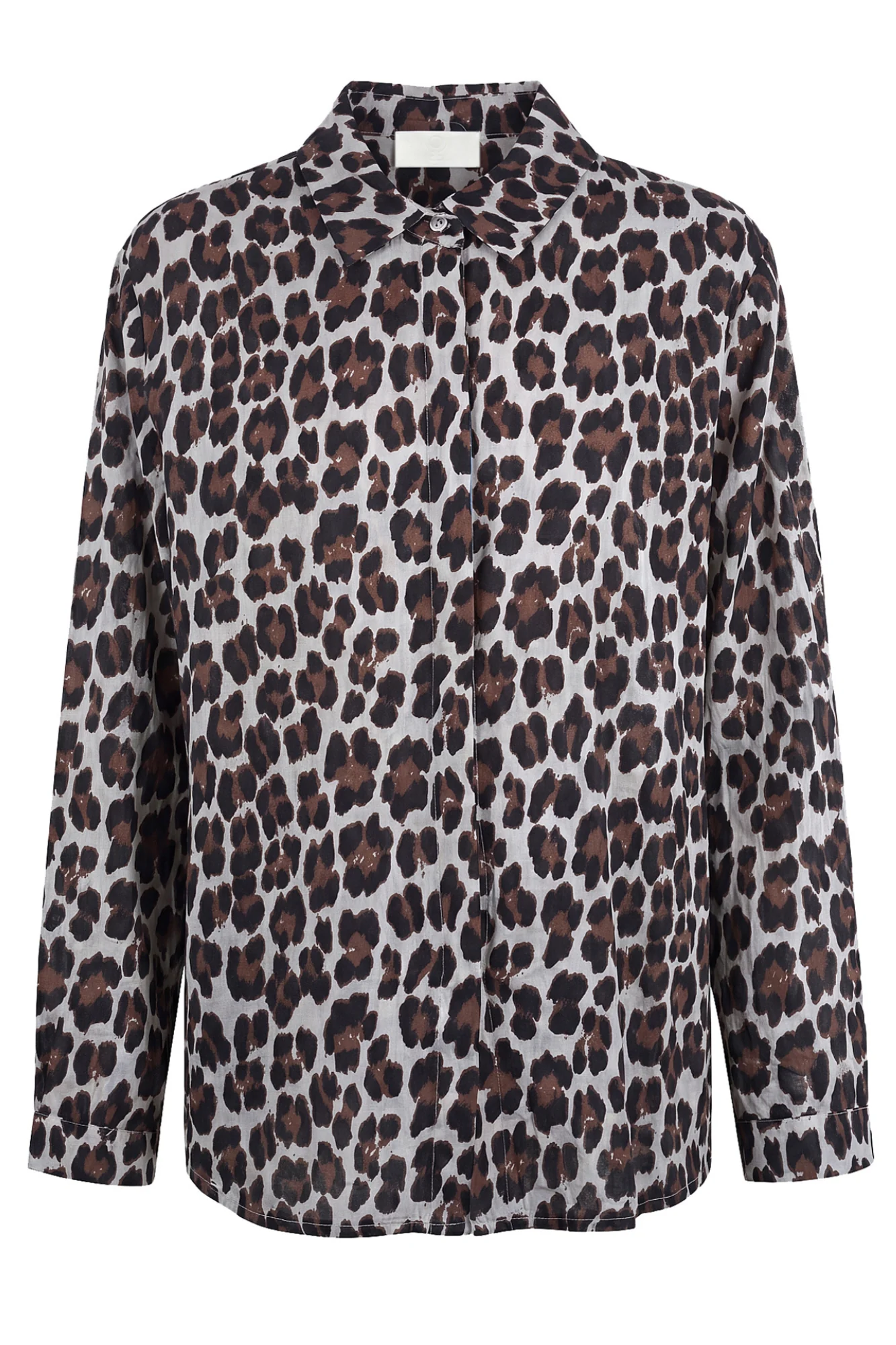 La Femme Blanche - Camicia - 471562 - Fantasia Marrone