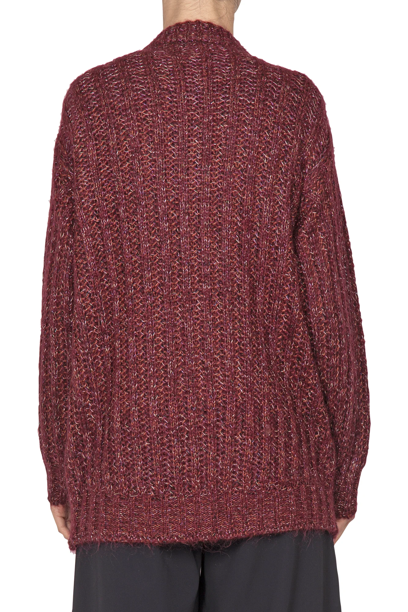 La Femme Blanche - Cardigan - 441809 - Bordeaux - Image 5
