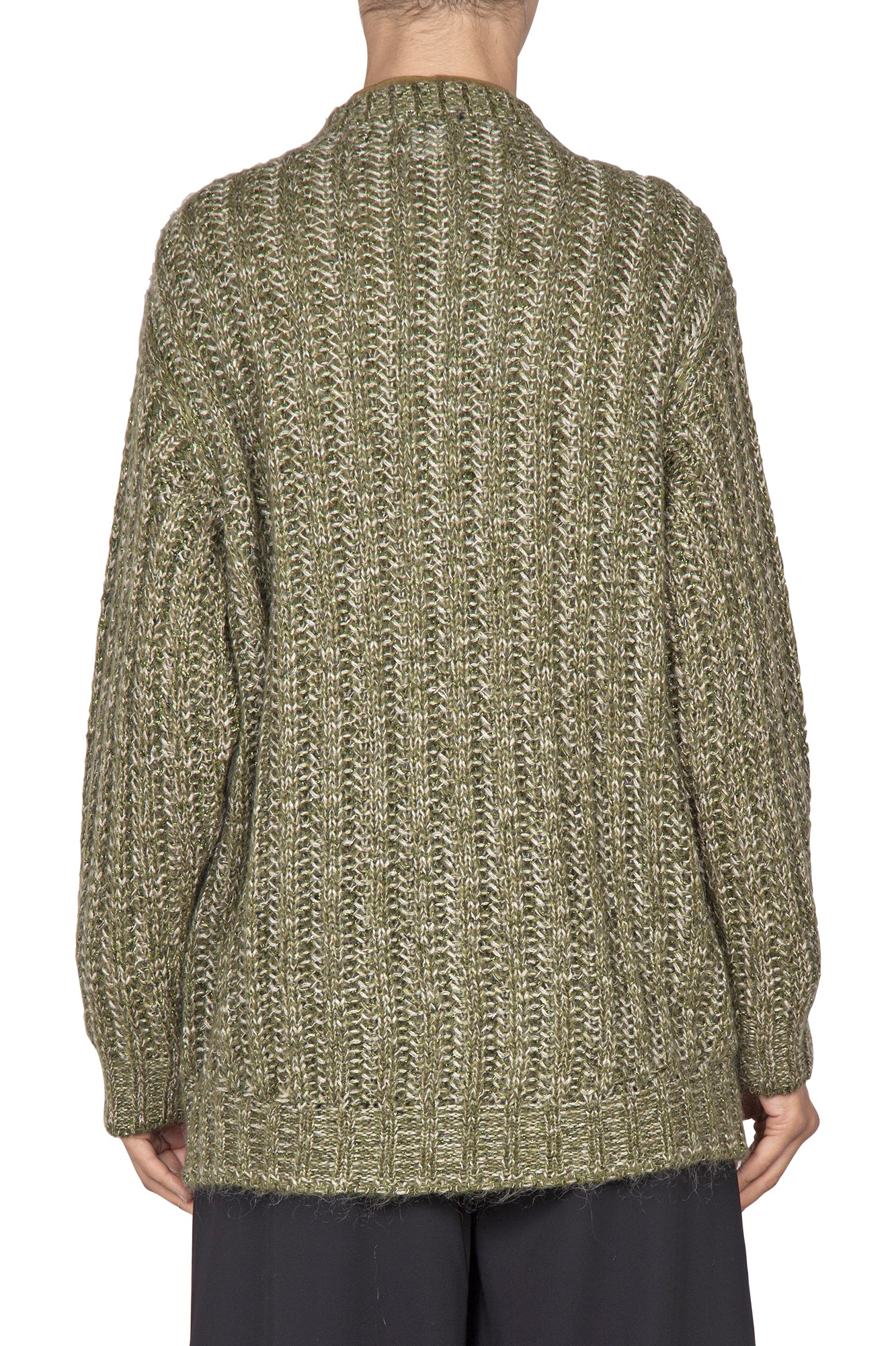 La Femme Blanche - Cardigan - 441809 - Verde - Image 5