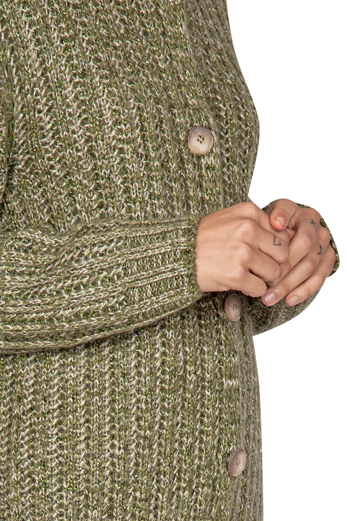 La Femme Blanche - Cardigan - 441809 - Verde - Image 6