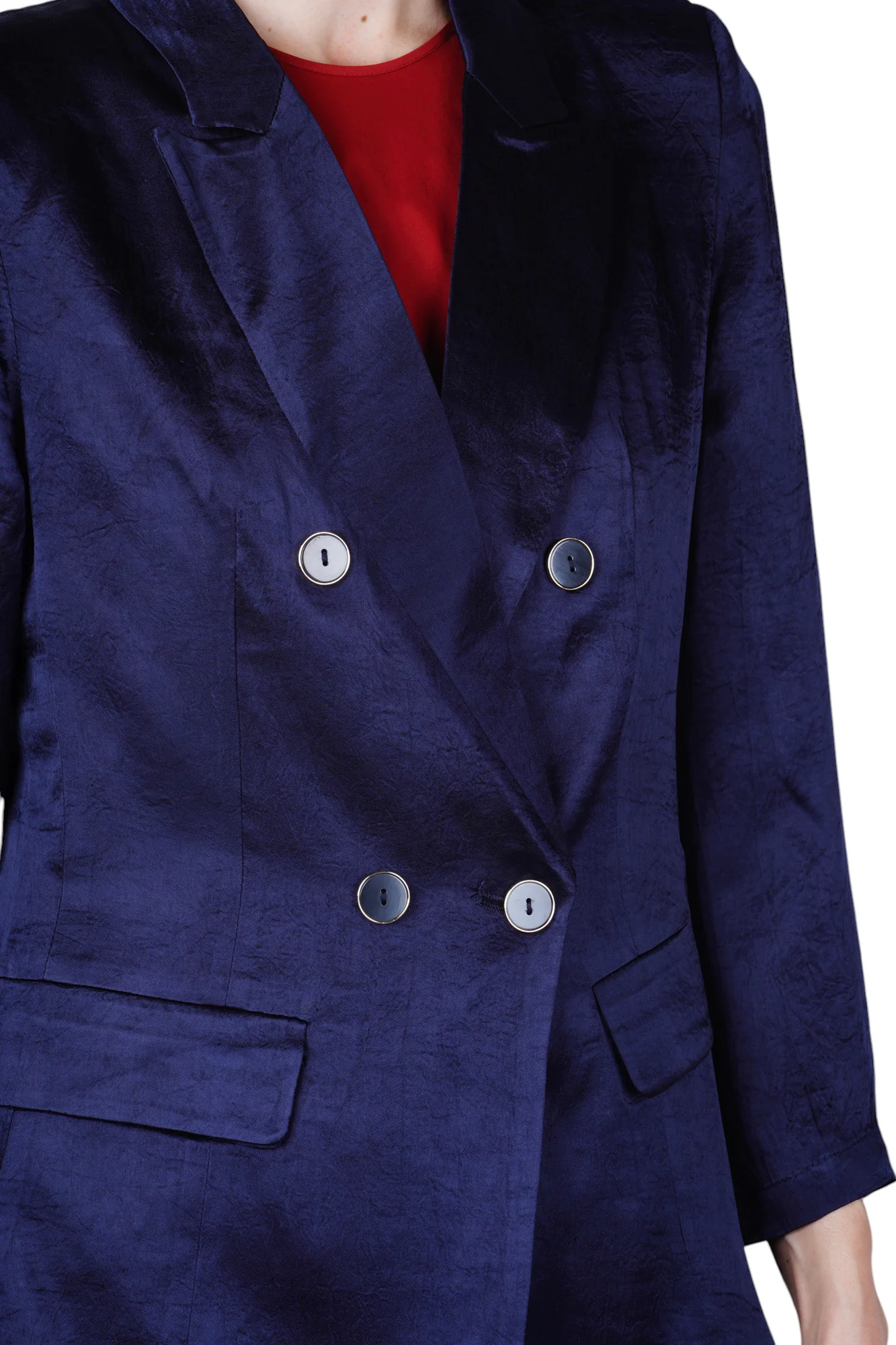 La Femme Blanche - Giacca - 471358 - Blu - Image 6