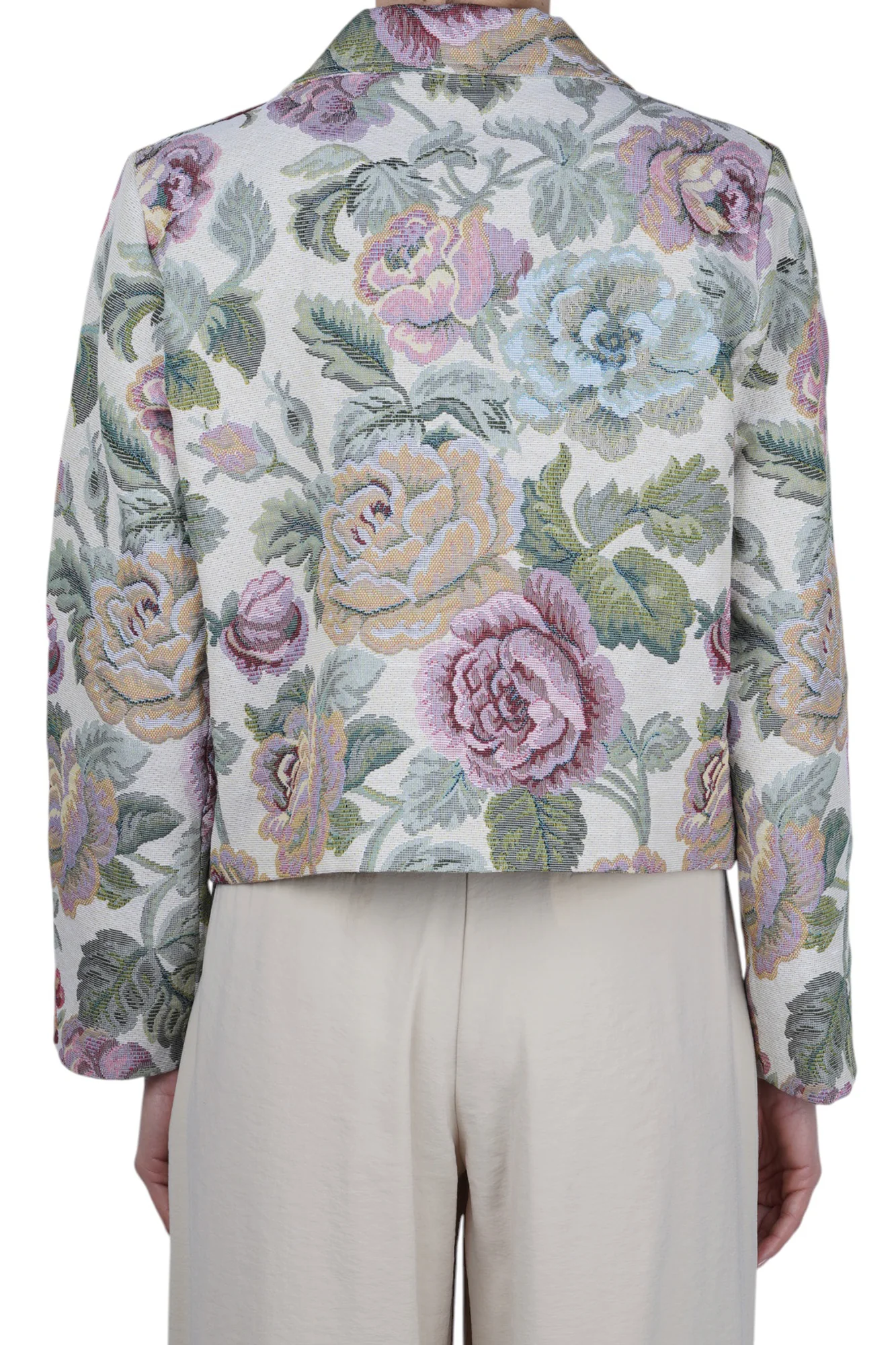 La Femme Blanche - Giacca - 471477 - Panna/Verde - Image 5
