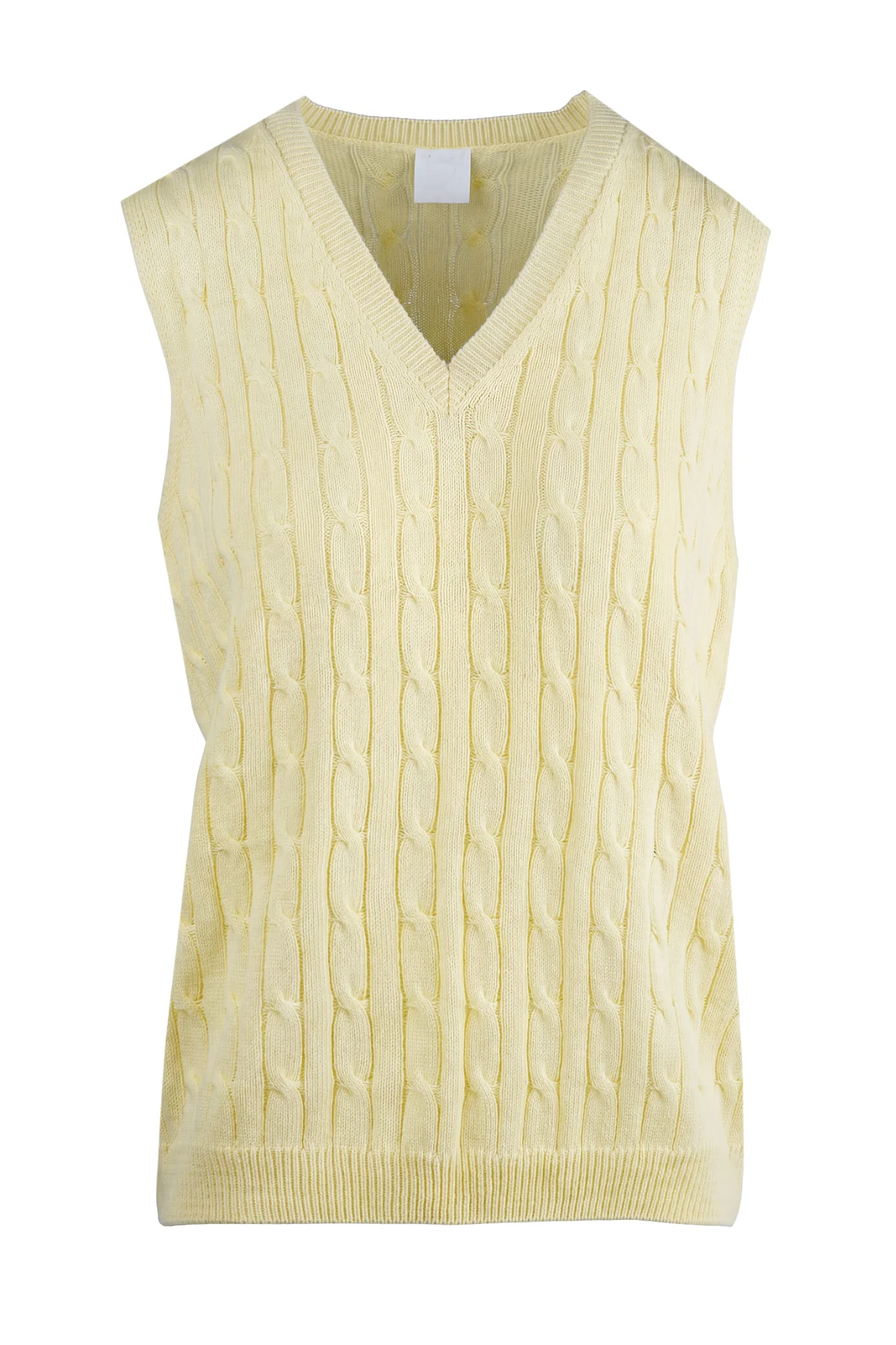 La Femme Blanche - Gilet - 471550 - Giallo