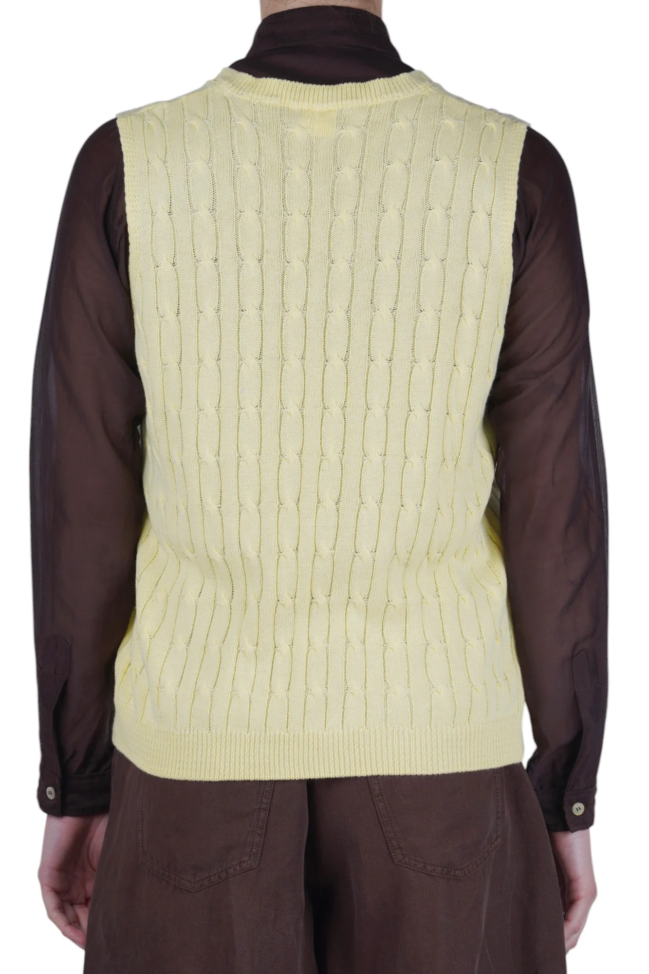 La Femme Blanche - Gilet - 471550 - Giallo - Image 5
