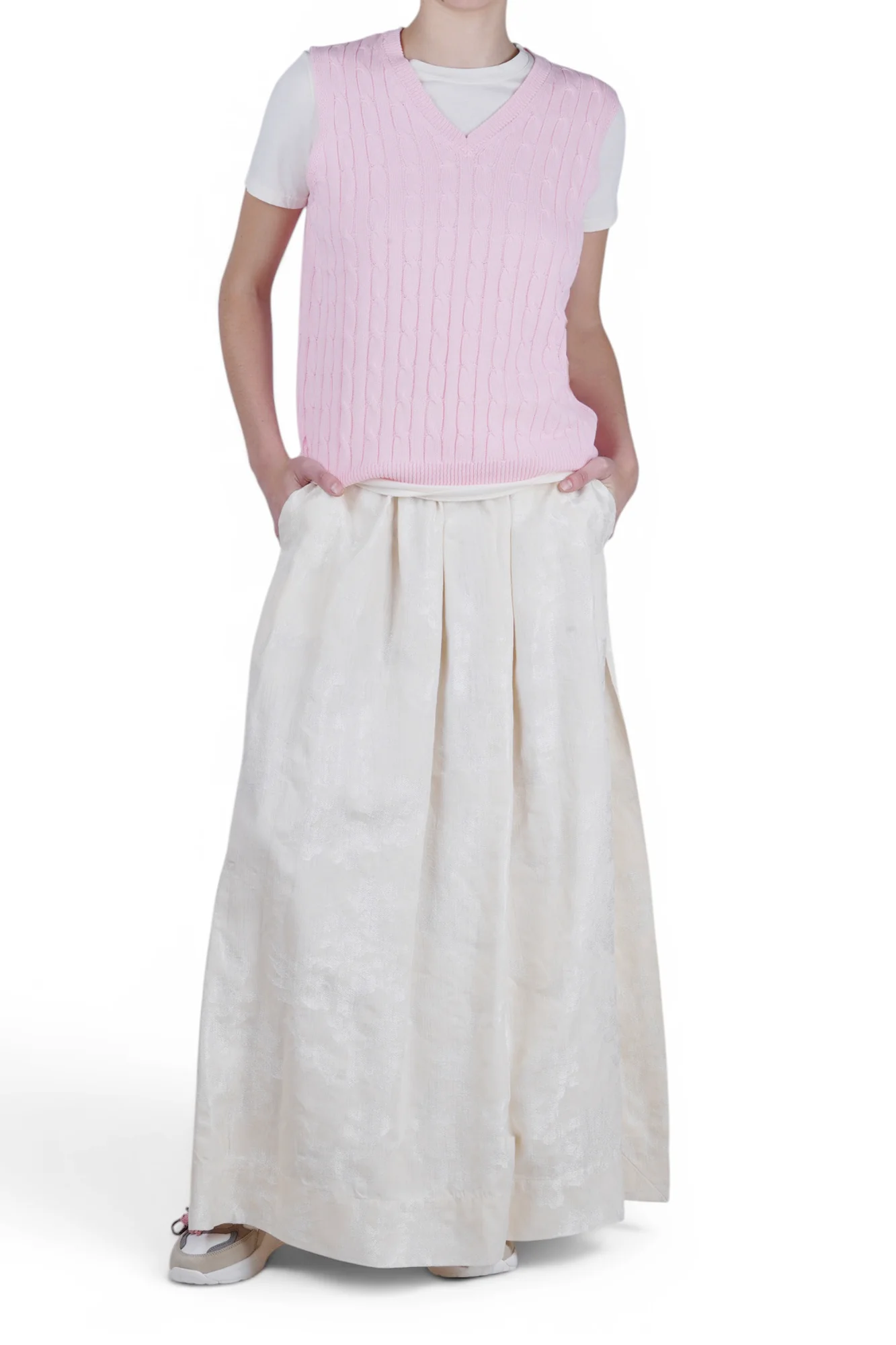 La Femme Blanche - Gilet - 471550 - Rosa - Image 2