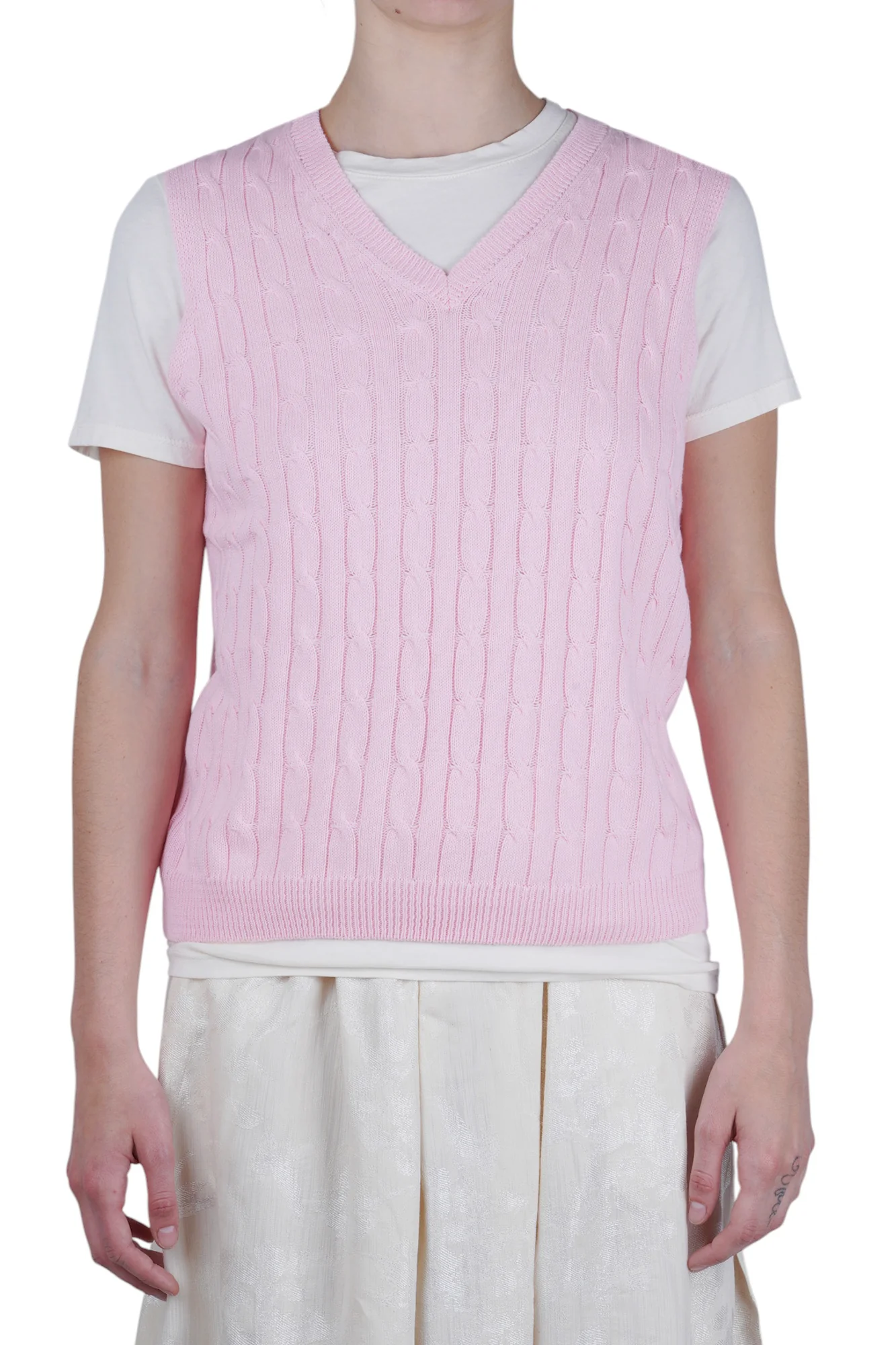 La Femme Blanche - Gilet - 471550 - Rosa - Image 3