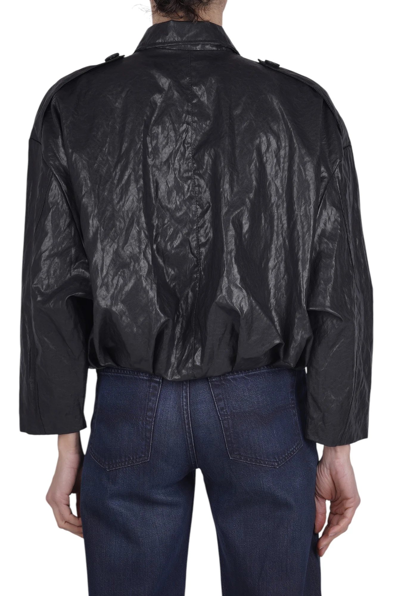 La Femme Blanche - Giubbotto - 471214 - Nero - Image 5