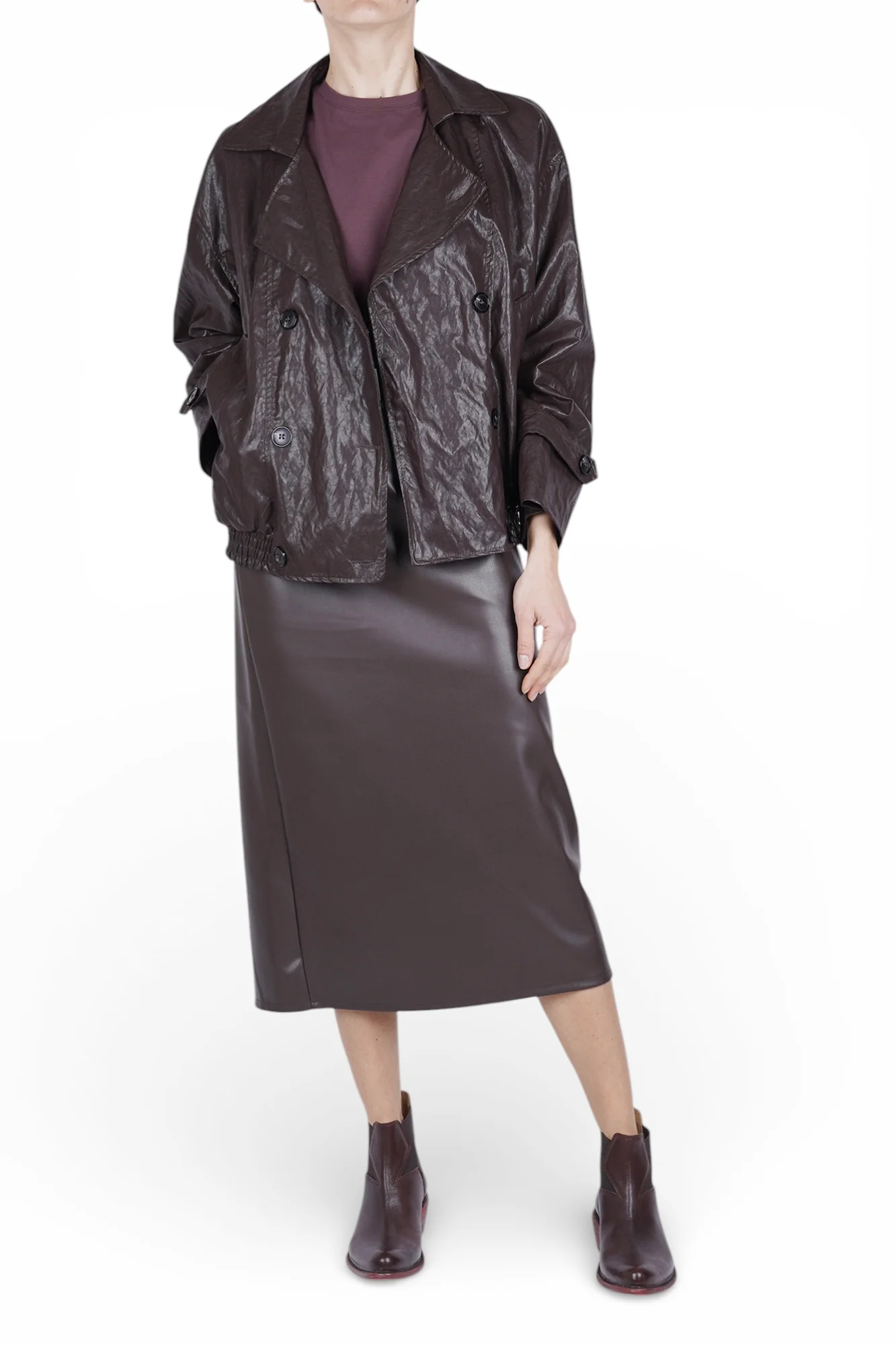 La Femme Blanche - Gonna - 471211 - Moka - Image 2