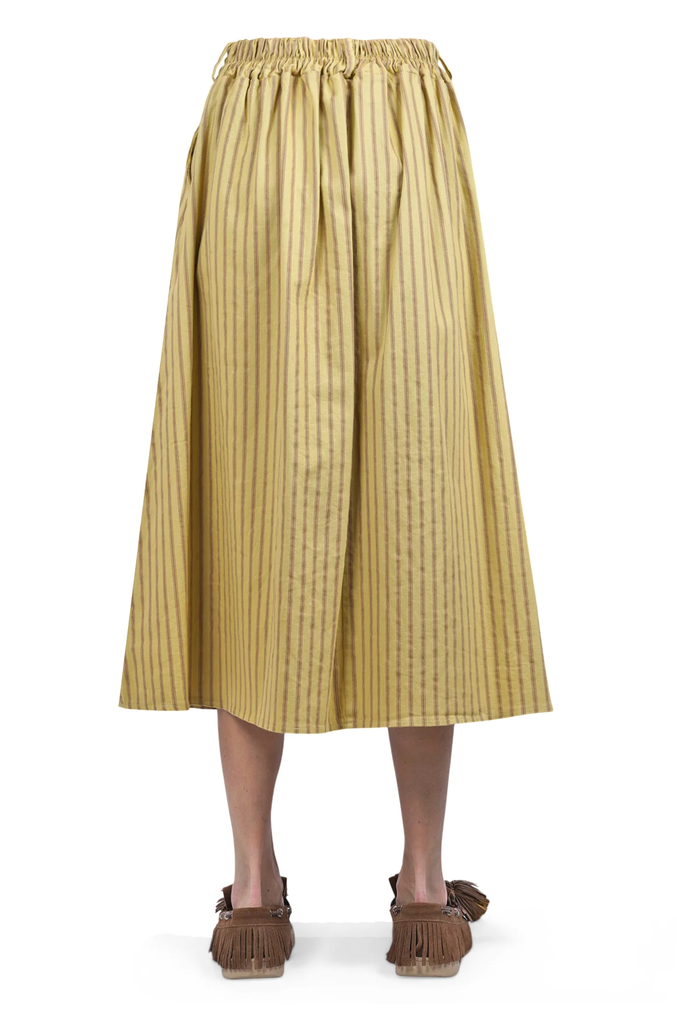 La Femme Blanche - Gonna - 471481 - Giallo/Marrone - Image 5