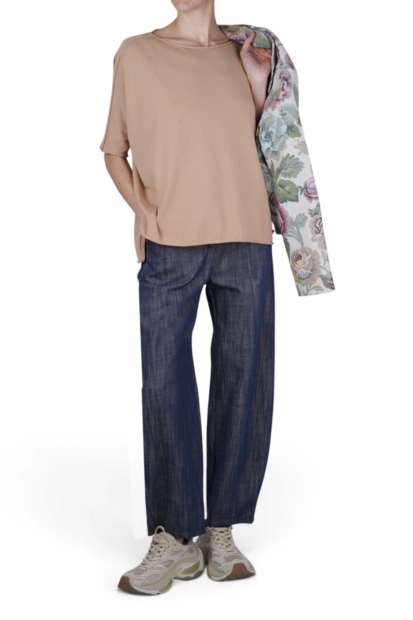 La Femme Blanche - Jeans - 471471 - Denim scuro - Image 2