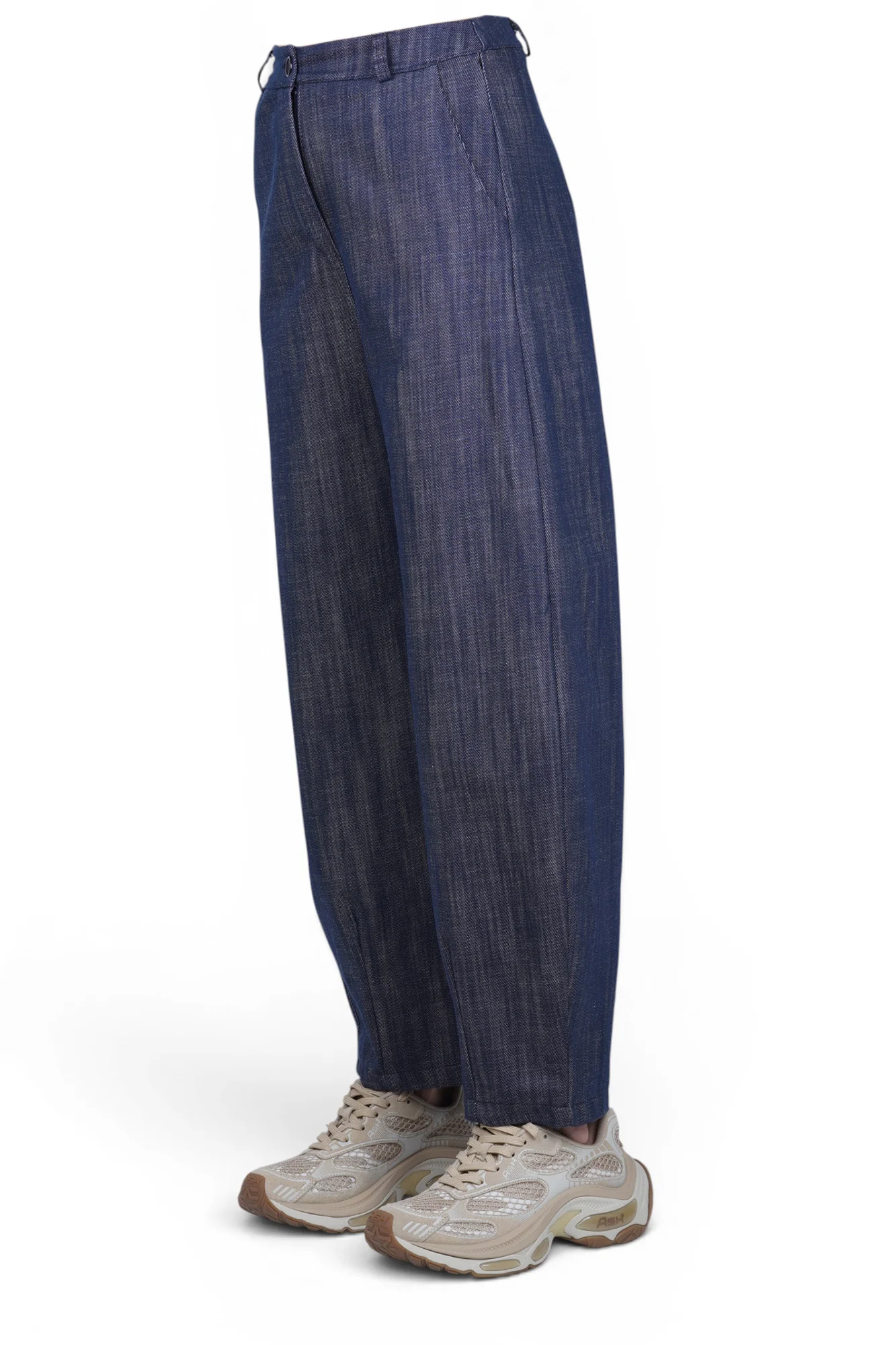 La Femme Blanche - Jeans - 471471 - Denim scuro - Image 4