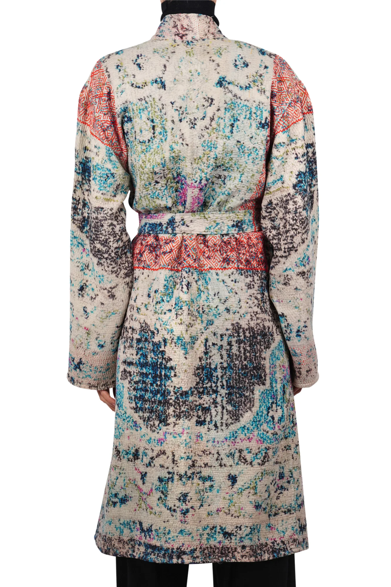 La Femme Blanche - Kimono - 470161 - Grigio/Petrolio - Image 5