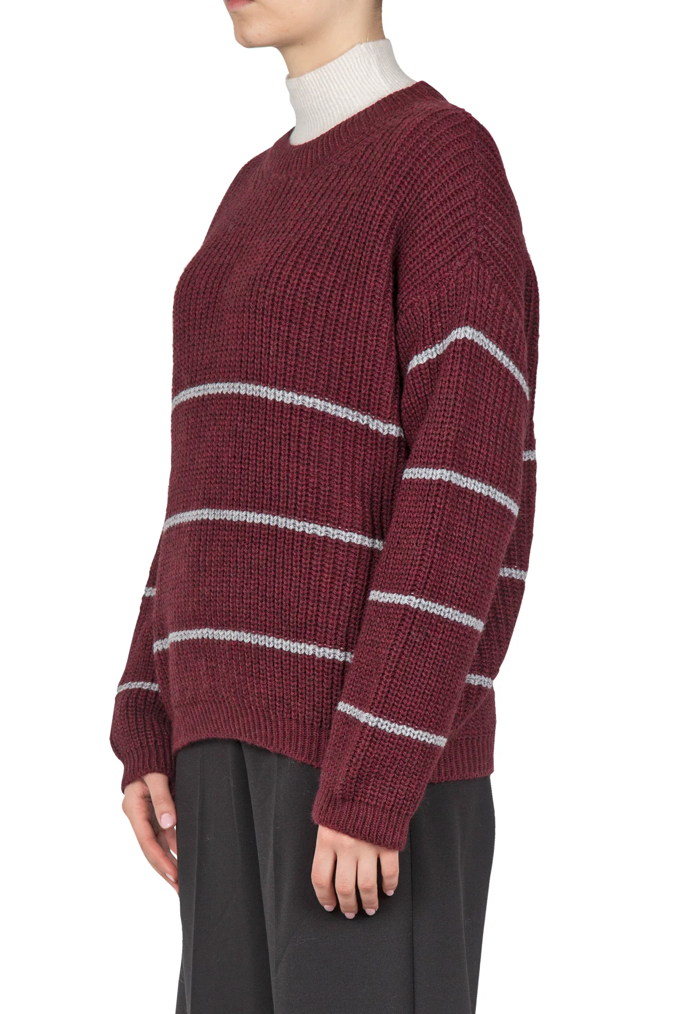 La Femme Blanche - Maglia - 442175 - Bordeaux - Image 4