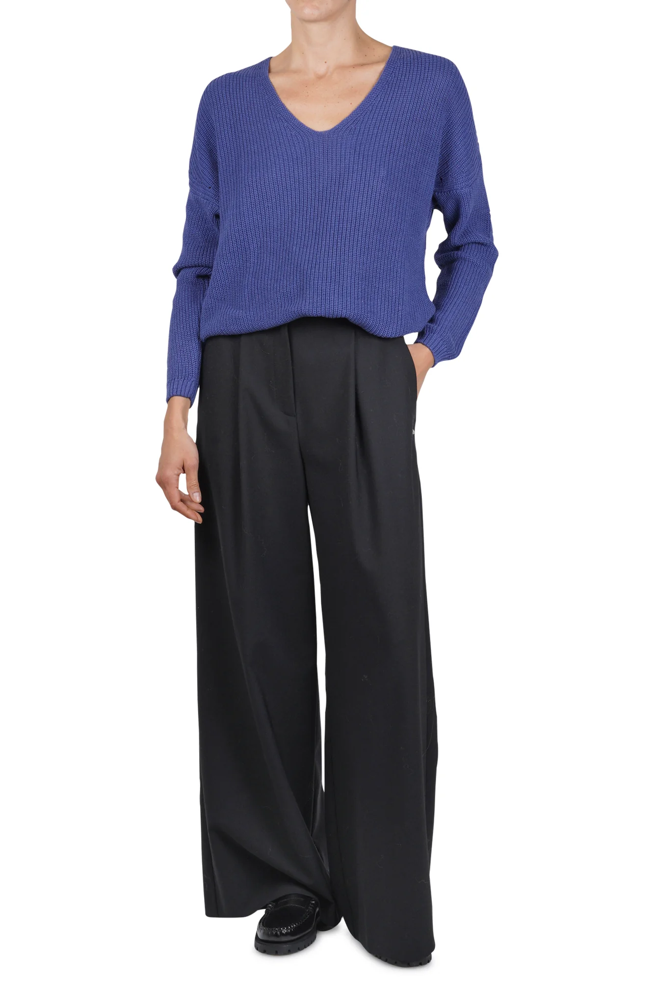 La Femme Blanche - Maglia - 461399 - Bluette - Image 2