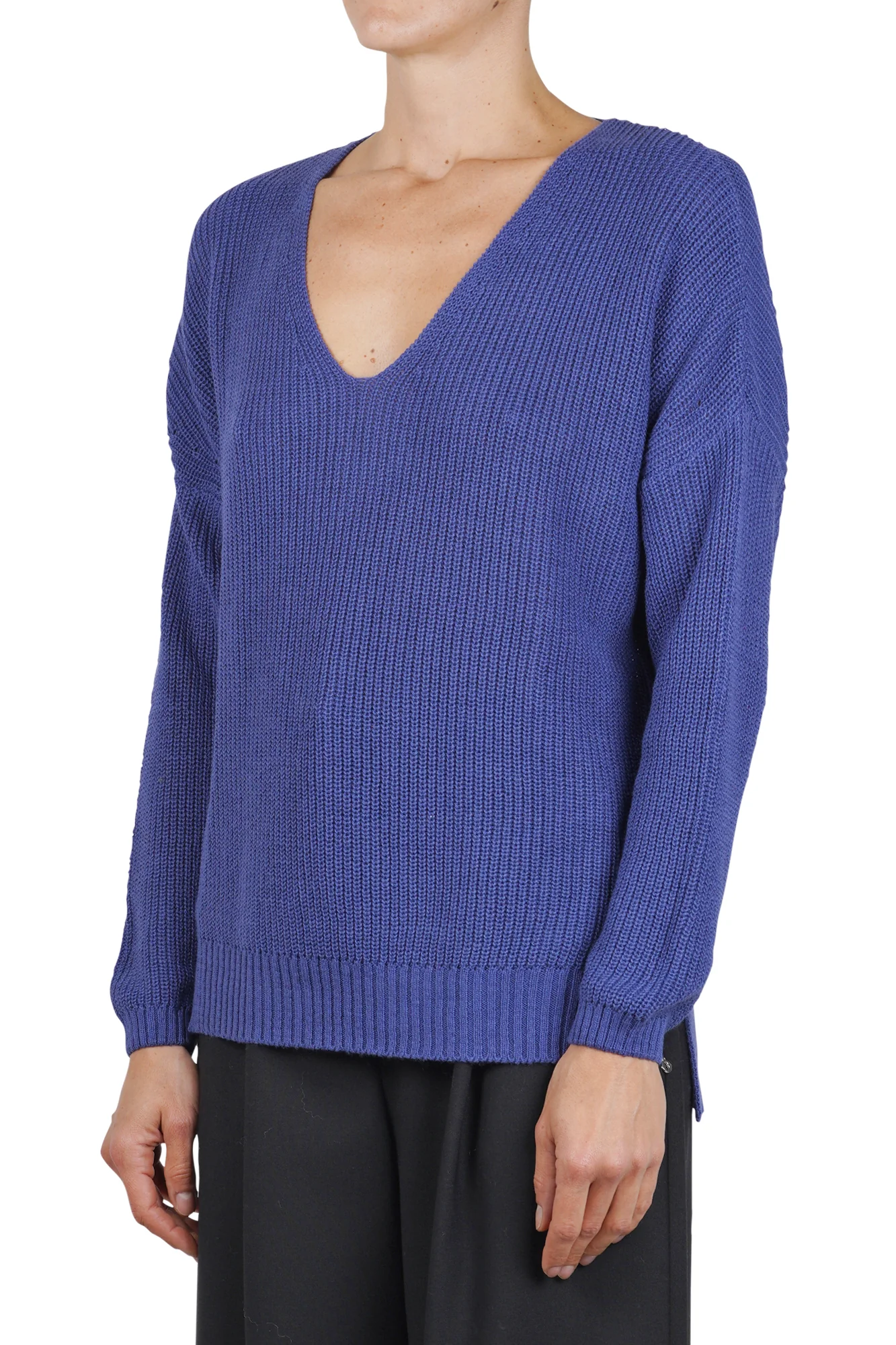 La Femme Blanche - Maglia - 461399 - Bluette - Image 4