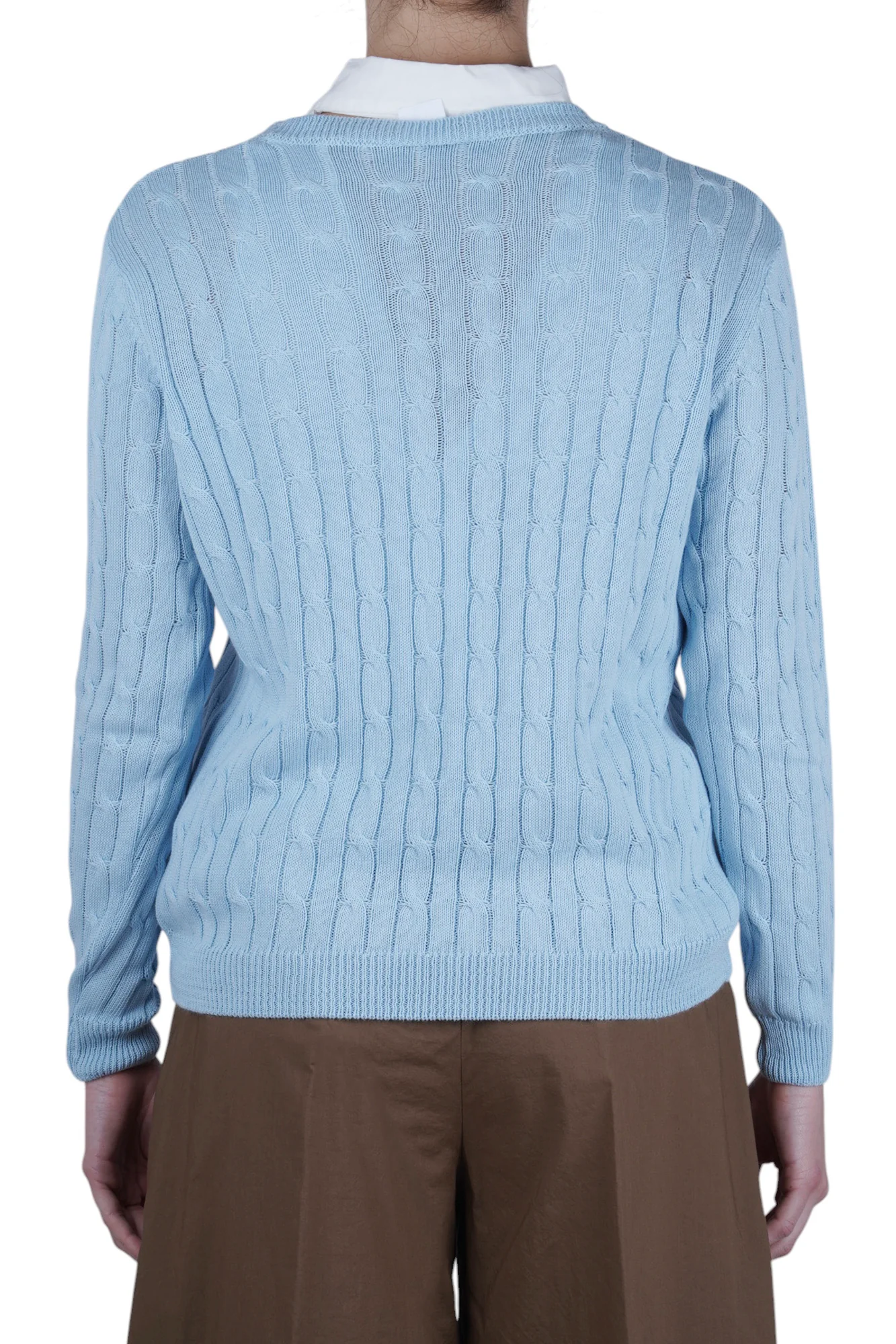 La Femme Blanche - Maglia - 471549 - Azzurro - Image 5