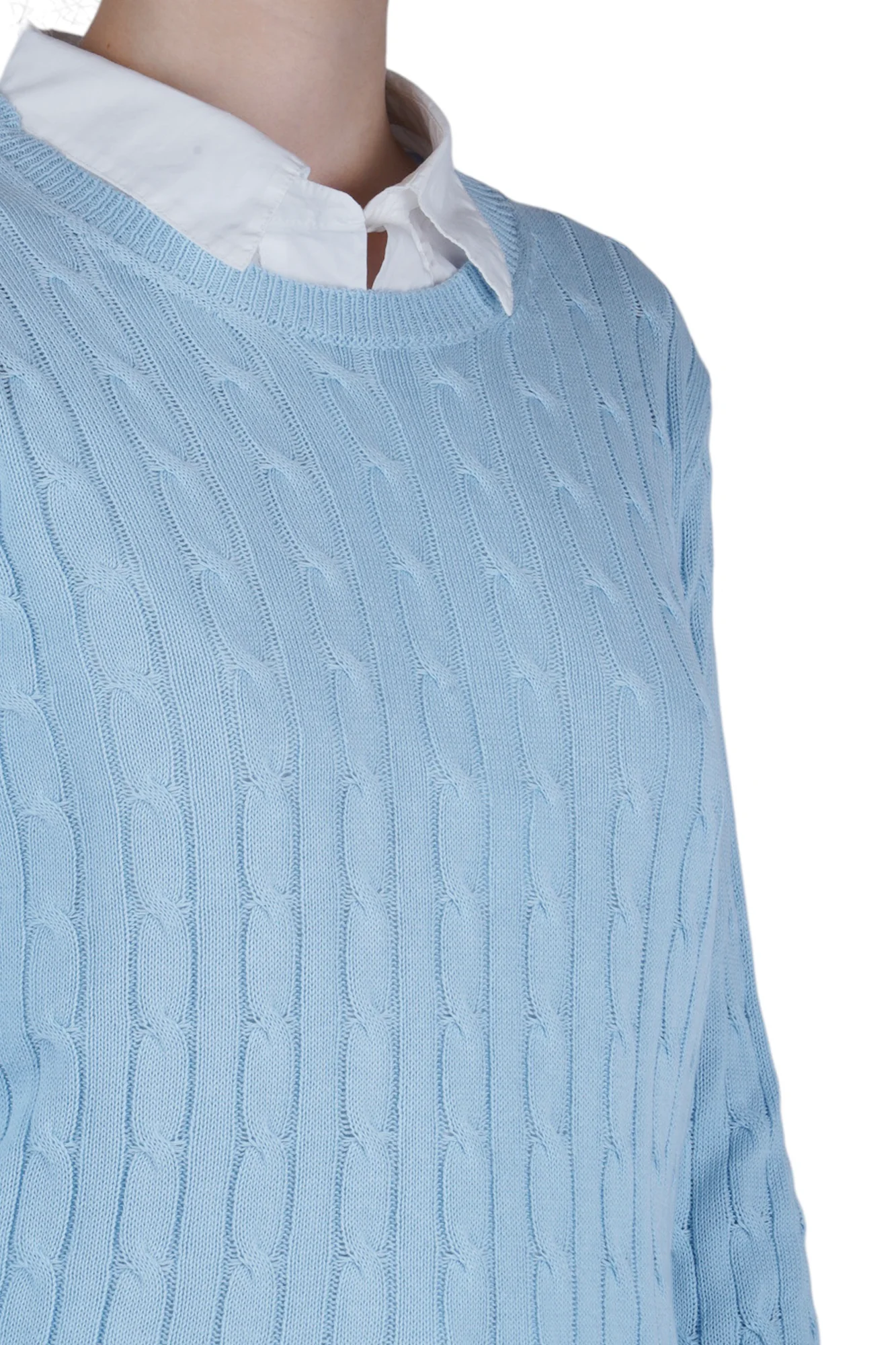 La Femme Blanche - Maglia - 471549 - Azzurro - Image 6