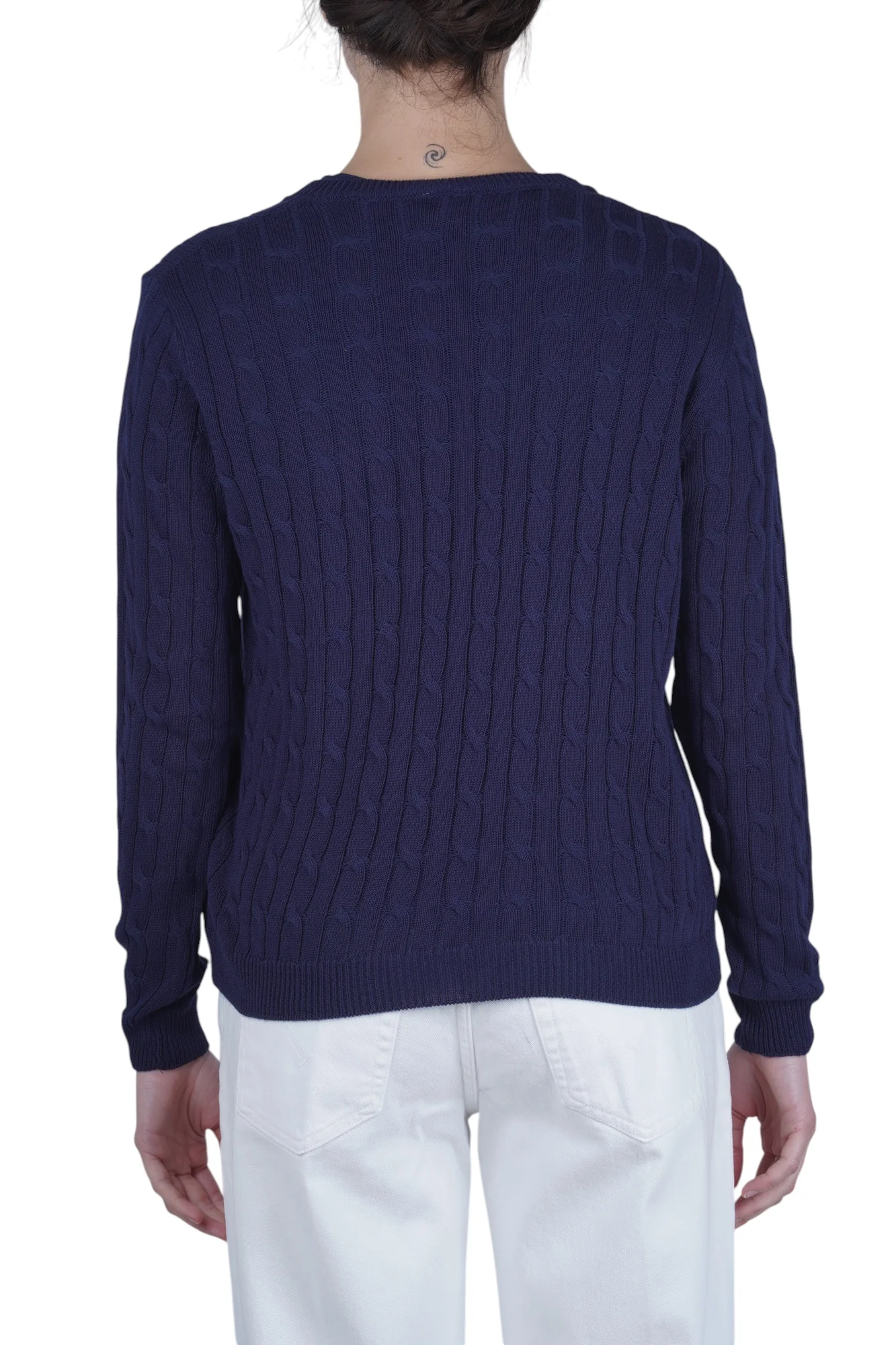 La Femme Blanche - Maglia - 471549 - Blu - Image 5