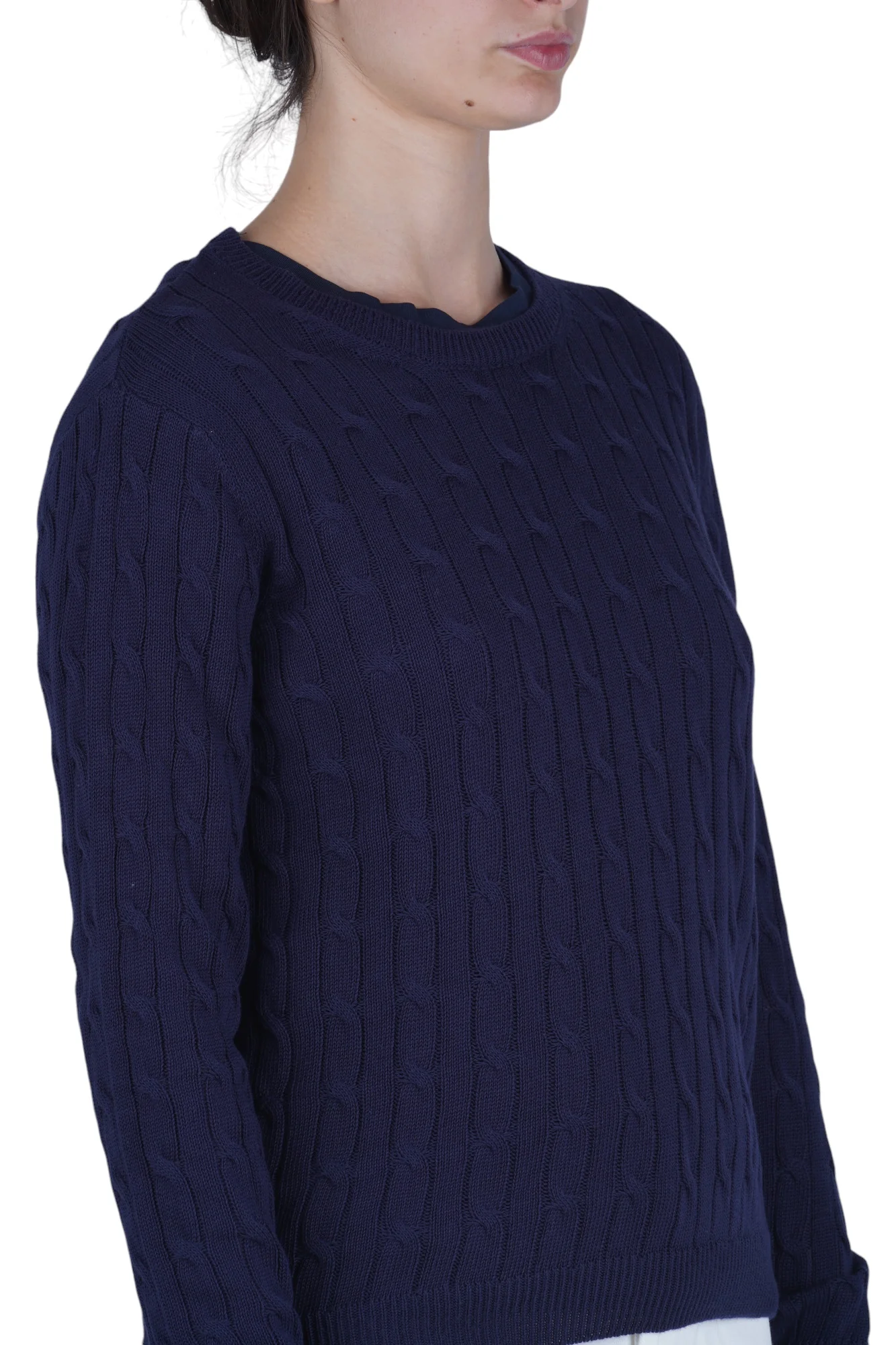 La Femme Blanche - Maglia - 471549 - Blu - Image 6