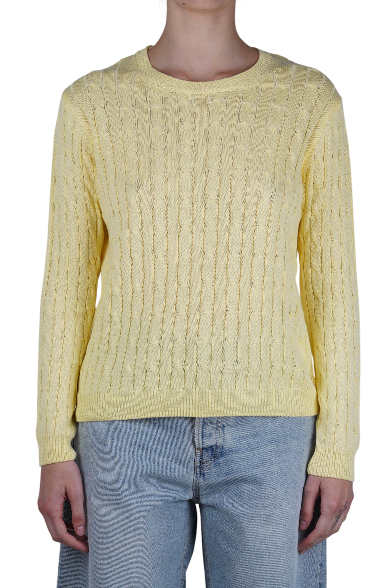 La Femme Blanche - Maglia - 471549 - Giallo - Image 3