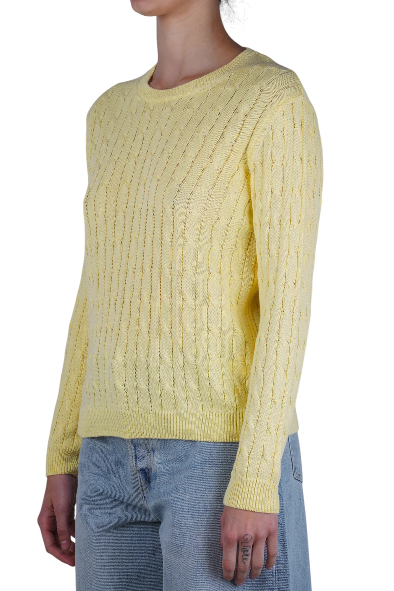 La Femme Blanche - Maglia - 471549 - Giallo - Image 4
