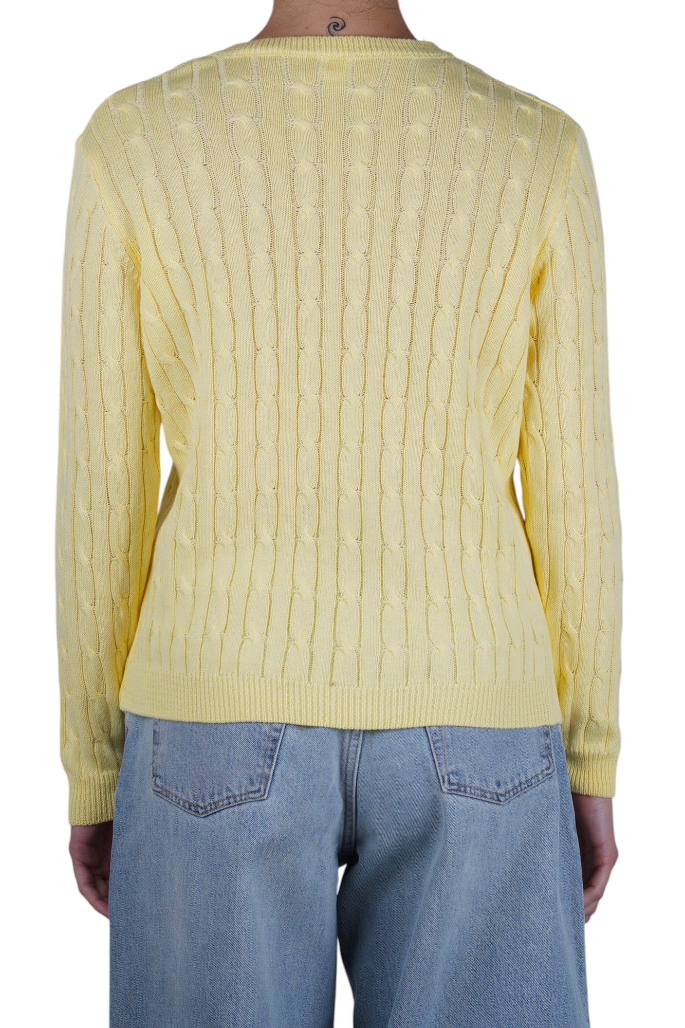 La Femme Blanche - Maglia - 471549 - Giallo - Image 5