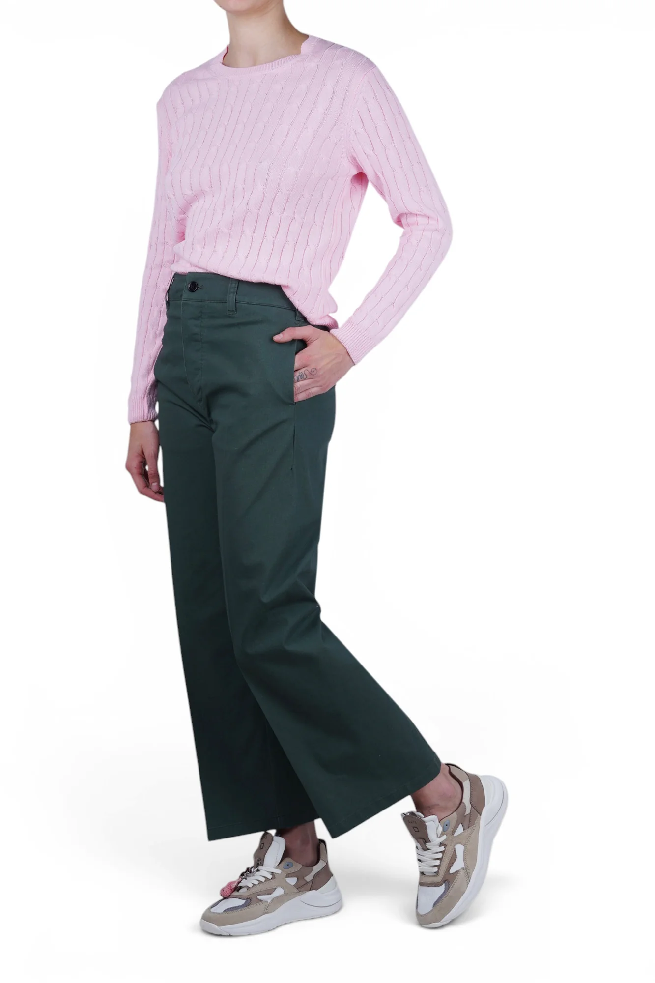 La Femme Blanche - Maglia - 471549 - Rosa - Image 2