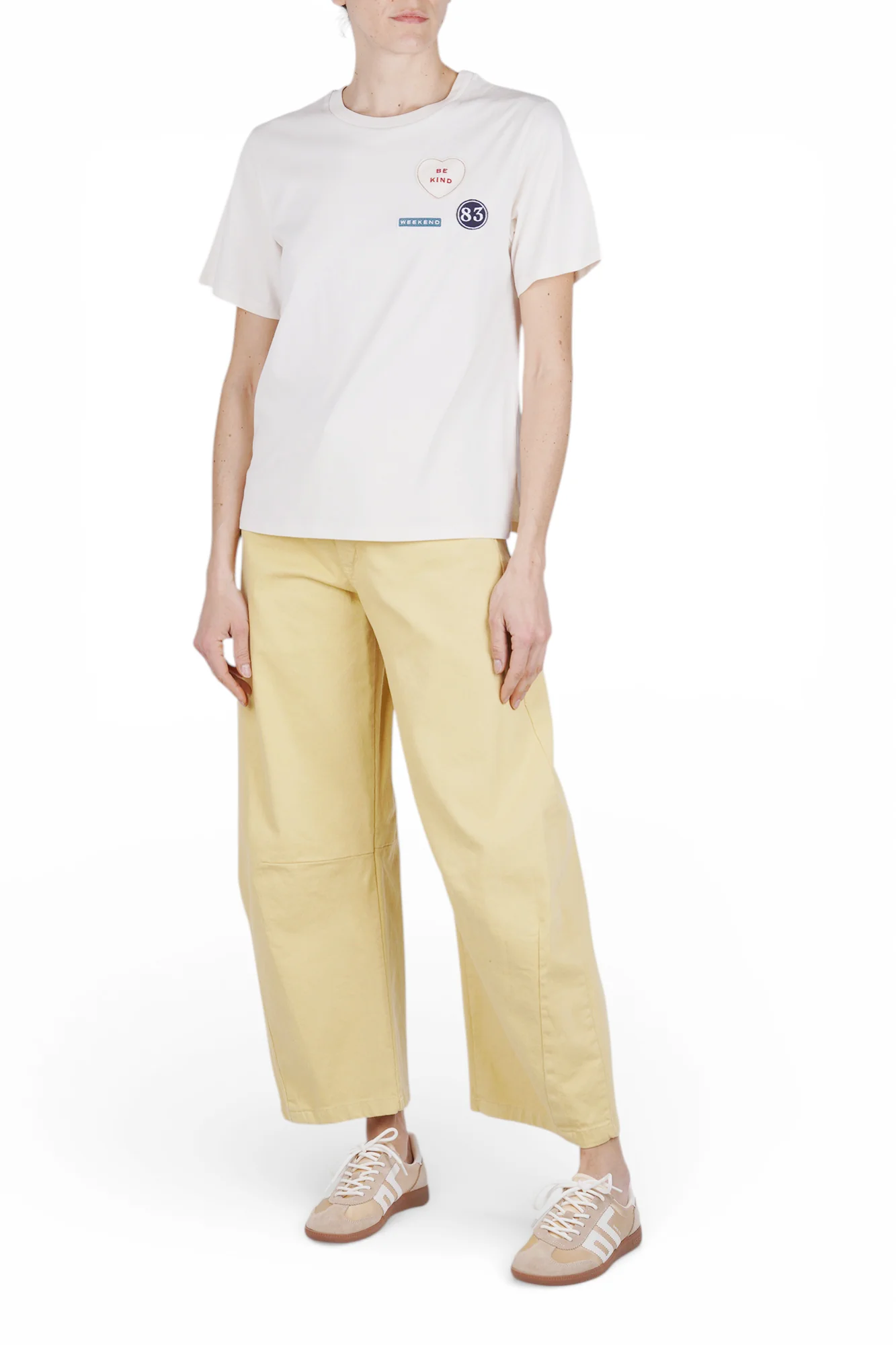 La Femme Blanche - Pantalone - 471223 - Giallo - Image 2
