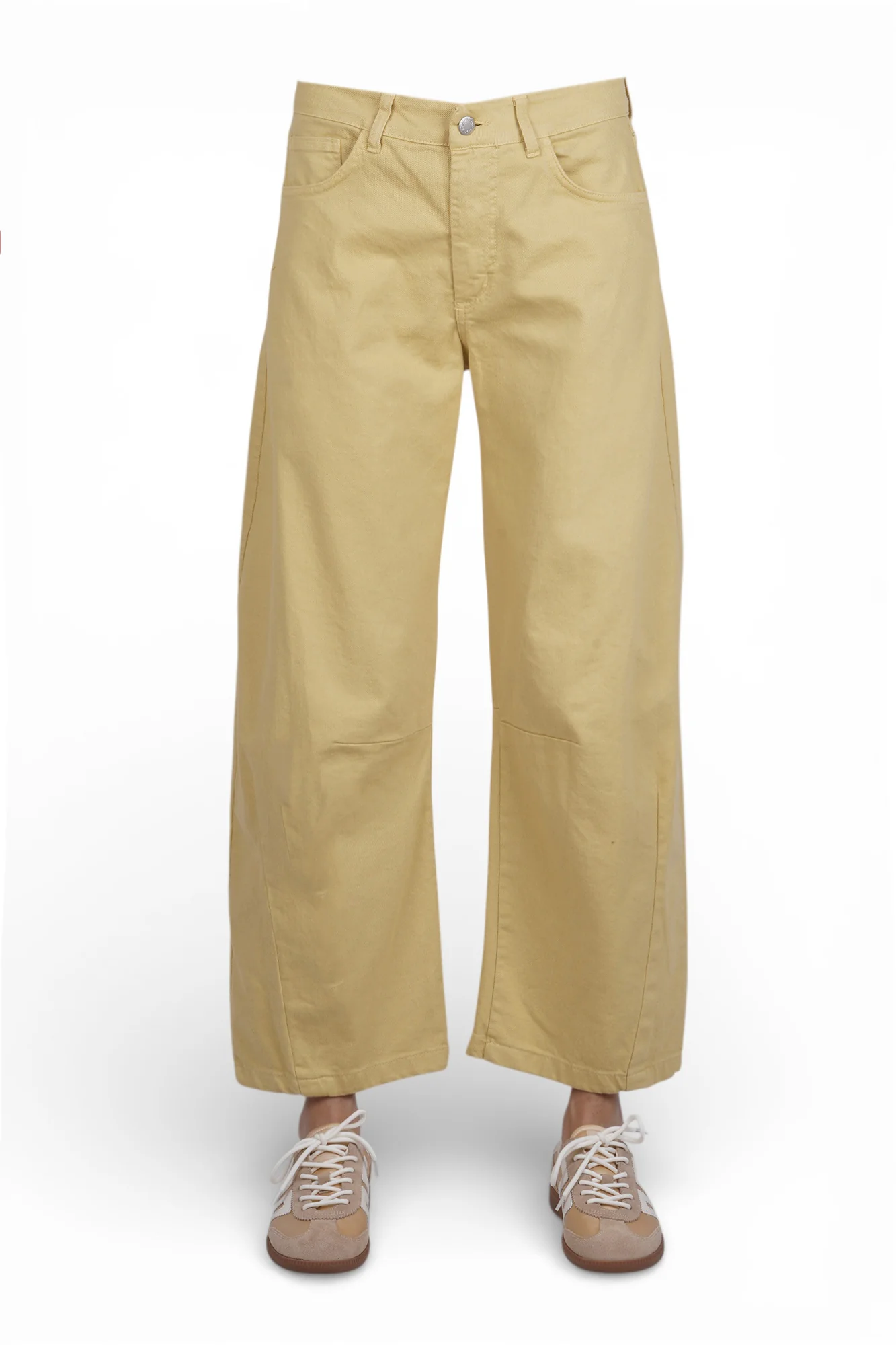 La Femme Blanche - Pantalone - 471223 - Giallo - Image 3