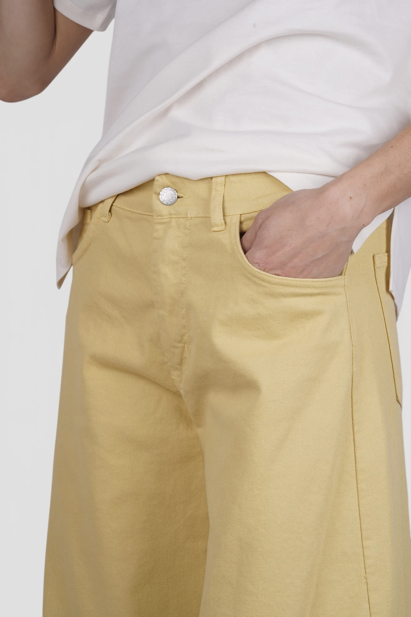 La Femme Blanche - Pantalone - 471223 - Giallo - Image 6