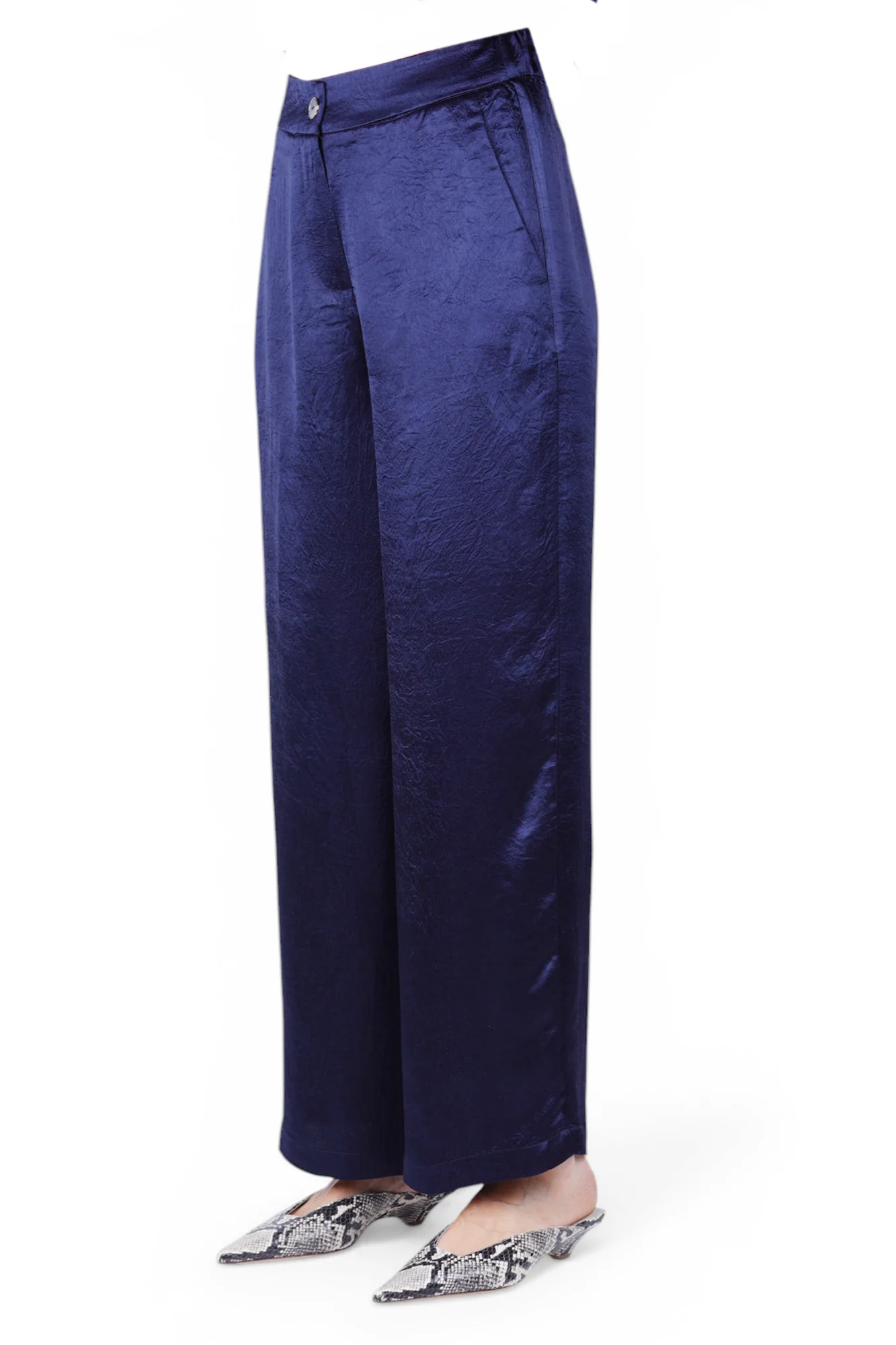 La Femme Blanche - Pantalone - 471359 - Blu - Image 4