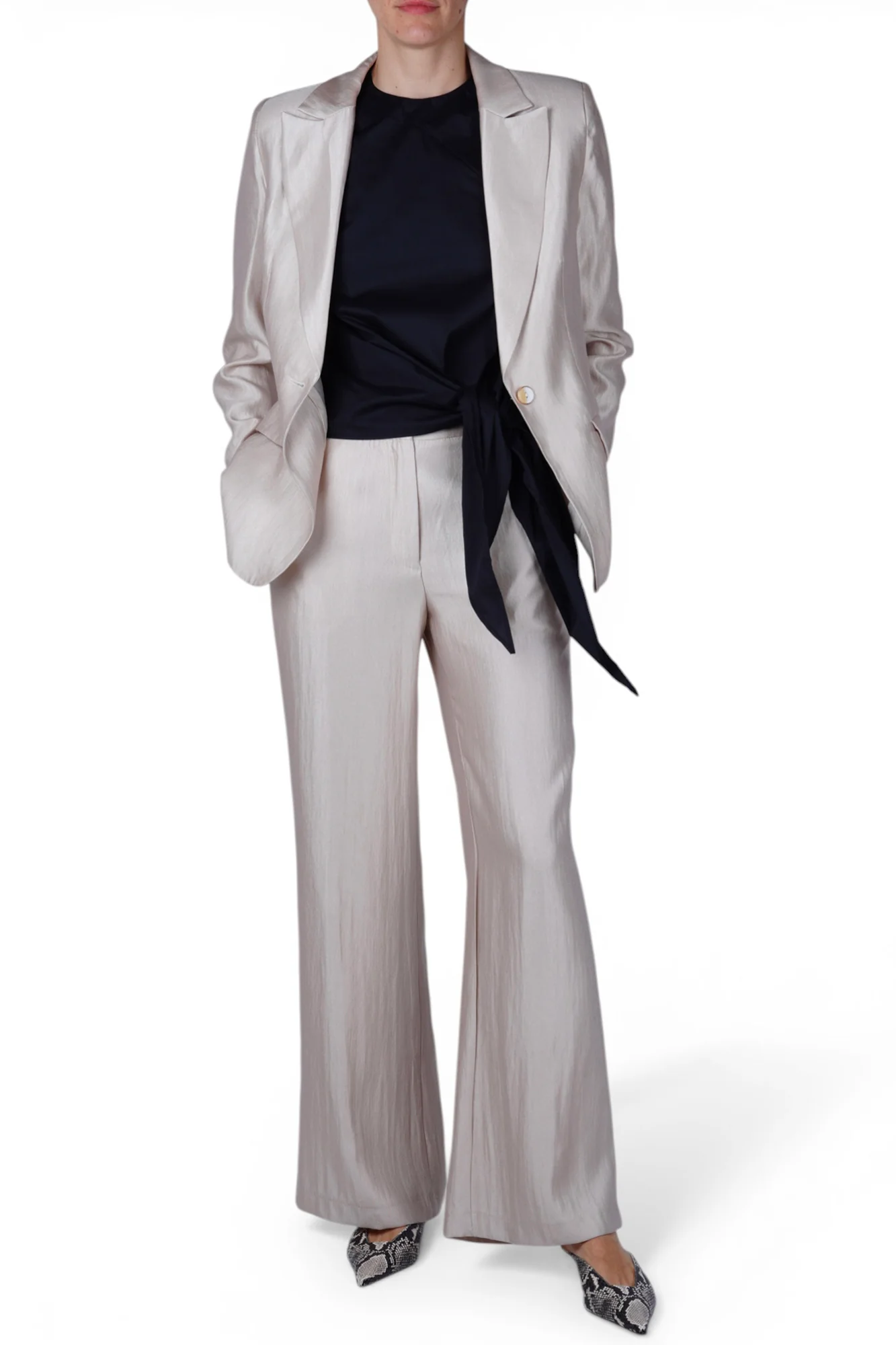 La Femme Blanche - Pantalone - 471361 - Sabbia - Image 2