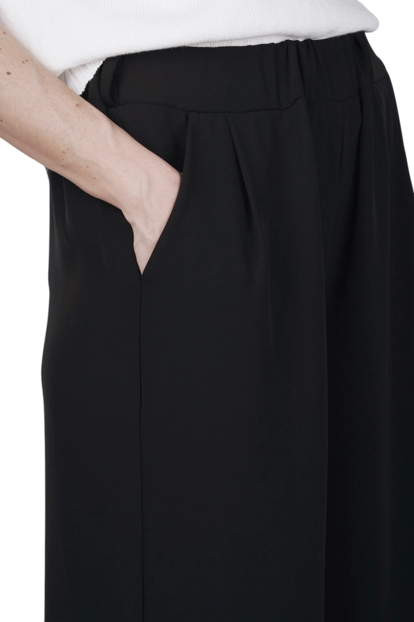 La Femme Blanche - Pantalone - 471470 - Nero - Image 6