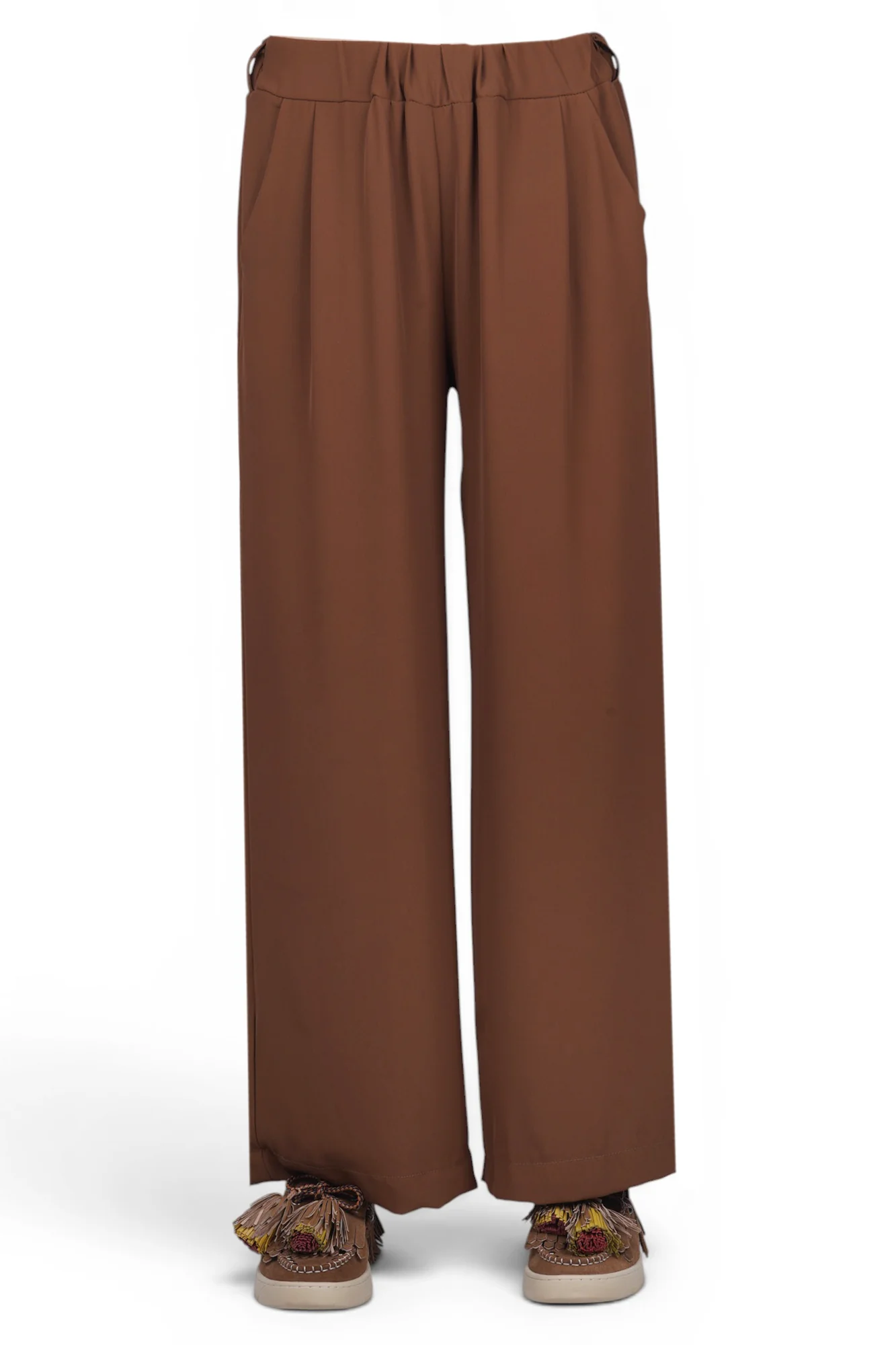 La Femme Blanche - Pantalone - 471470 - Tabacco - Image 3