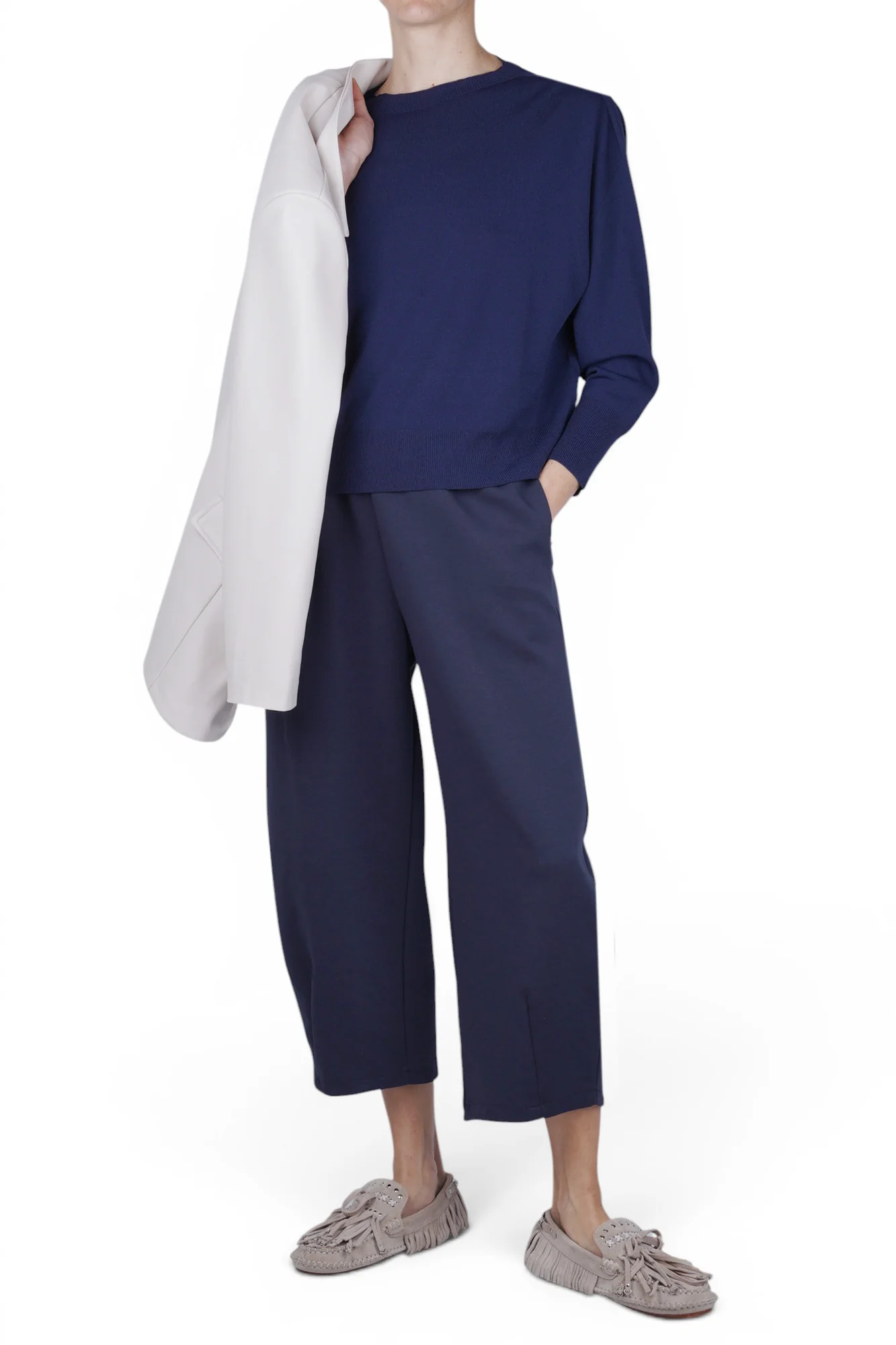 La Femme Blanche - Pantalone - 471474 - Blu - Image 2