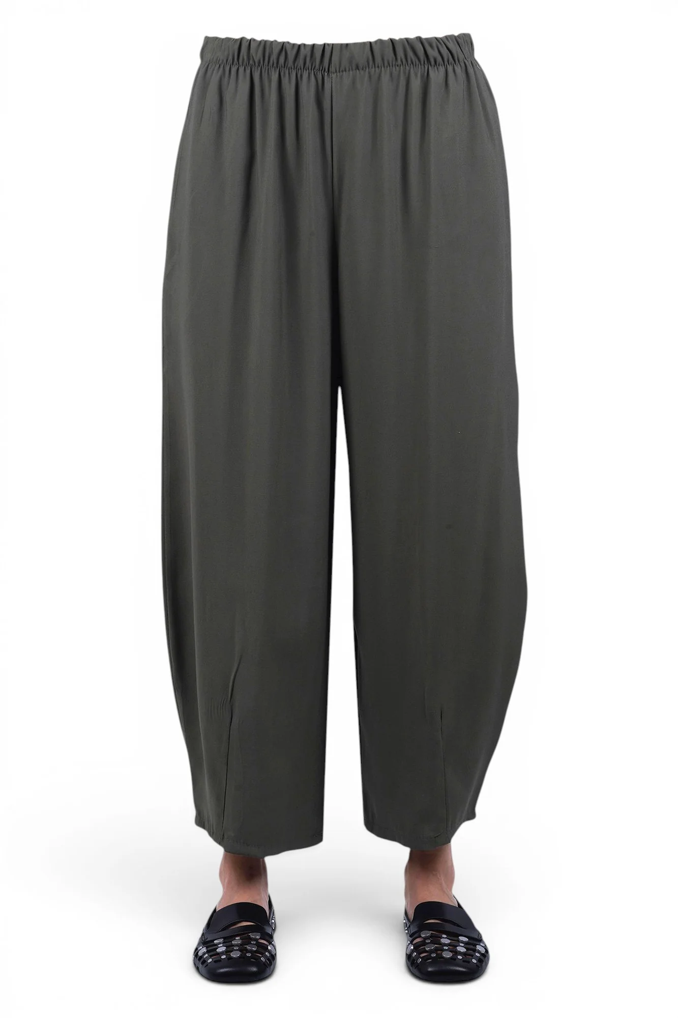 La Femme Blanche - Pantalone - 471555 - Militare - Image 3