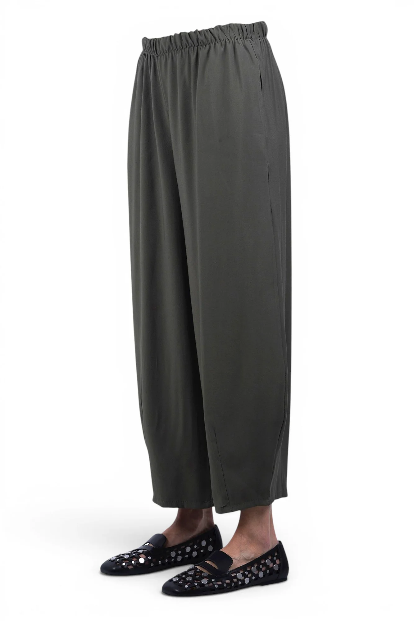 La Femme Blanche - Pantalone - 471555 - Militare - Image 4