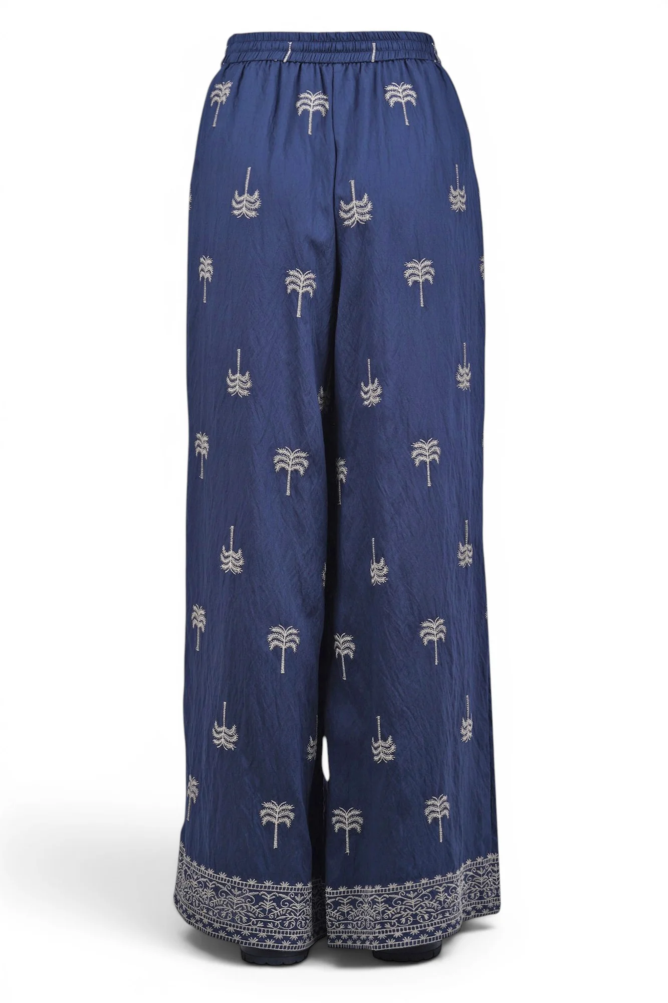 La Femme Blanche - Pantalone - 471576 - Beige/Blu - Image 5