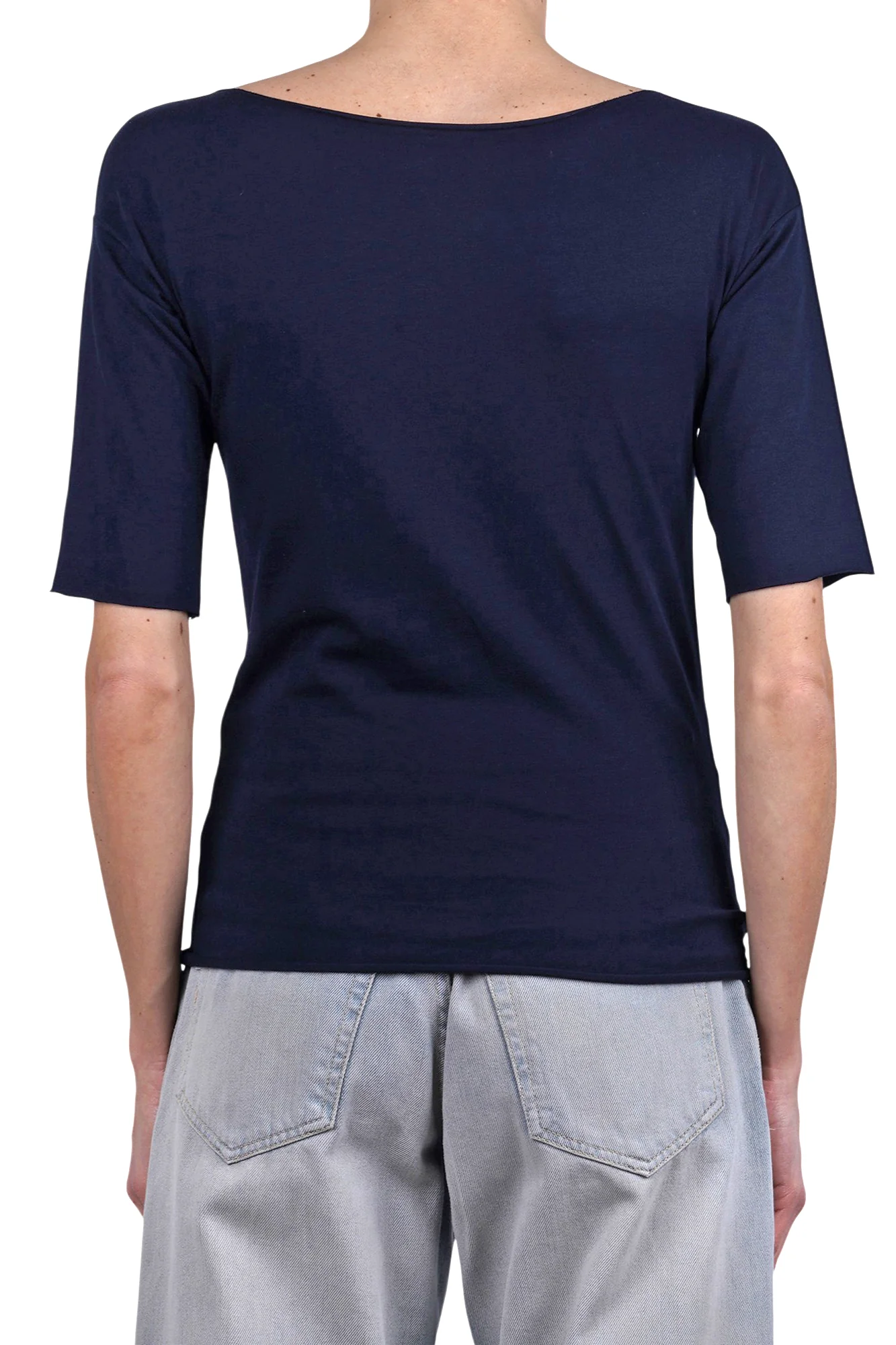 La Femme Blanche - T-shirt - 471521 - Blu - Image 5