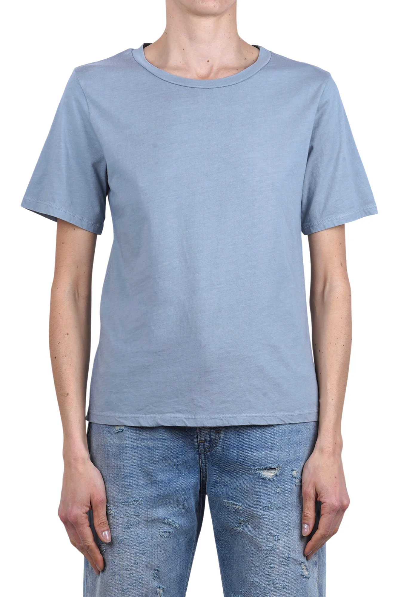 La Femme Blanche - T-shirt - 471523 - Azzurro - Image 3