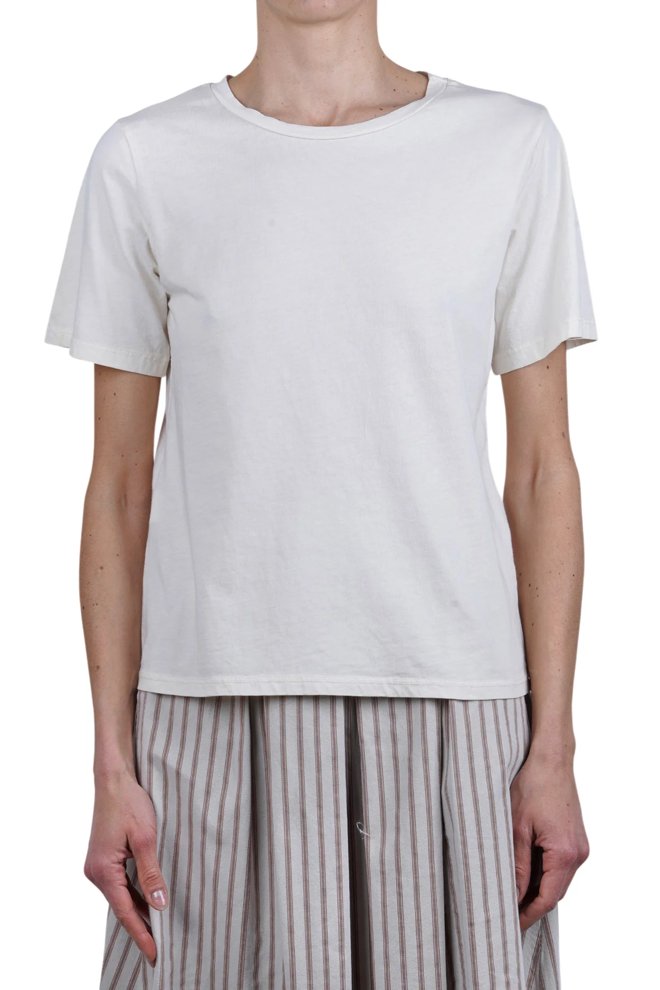 La Femme Blanche - T-shirt - 471523 - Gesso - Image 3