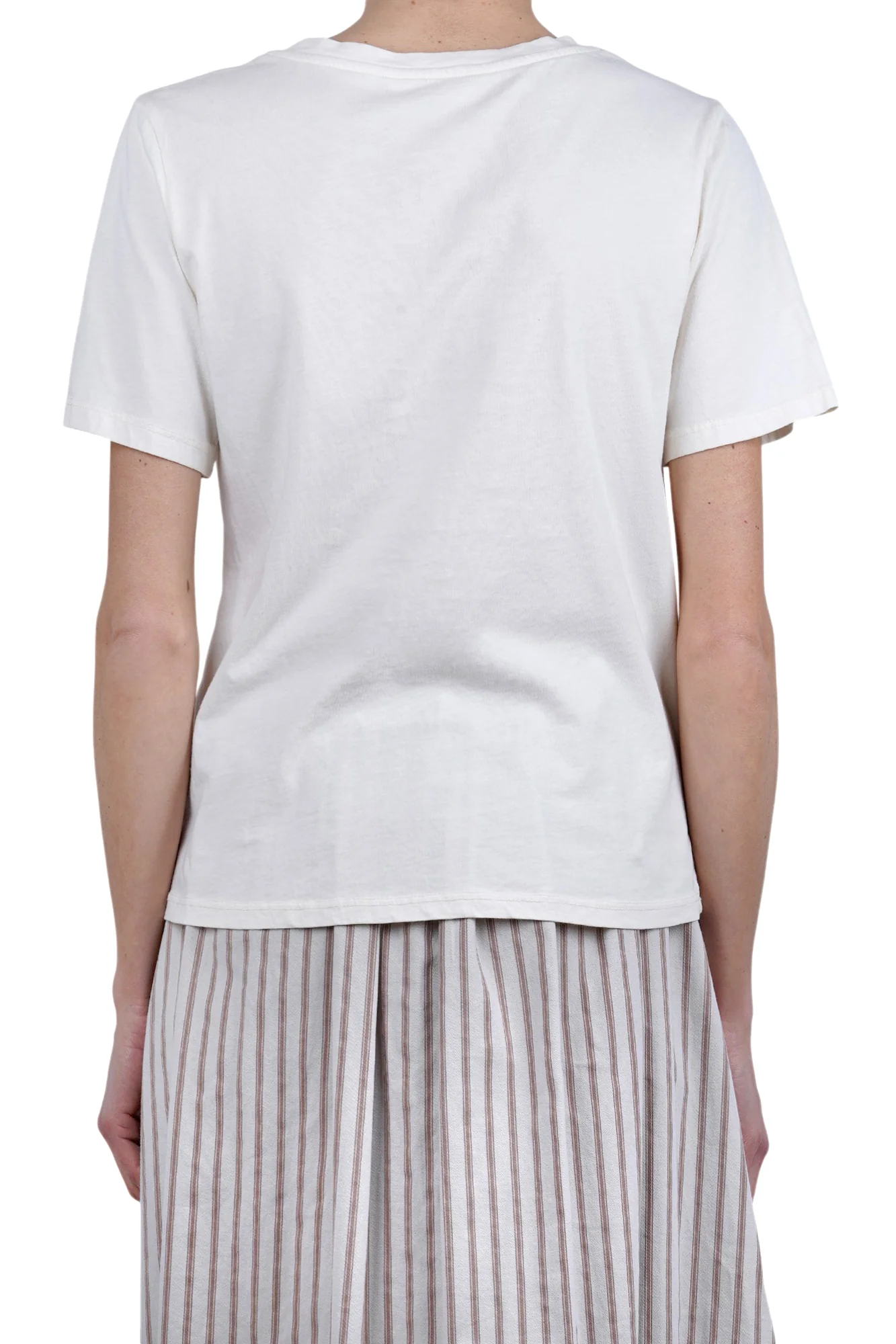La Femme Blanche - T-shirt - 471523 - Gesso - Image 5