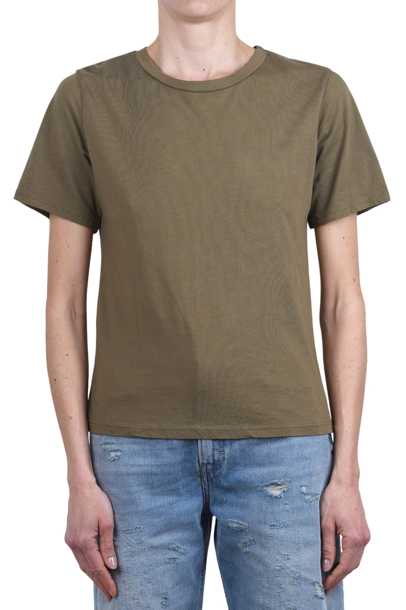 La Femme Blanche - T-shirt - 471523 - Oliva - Image 3