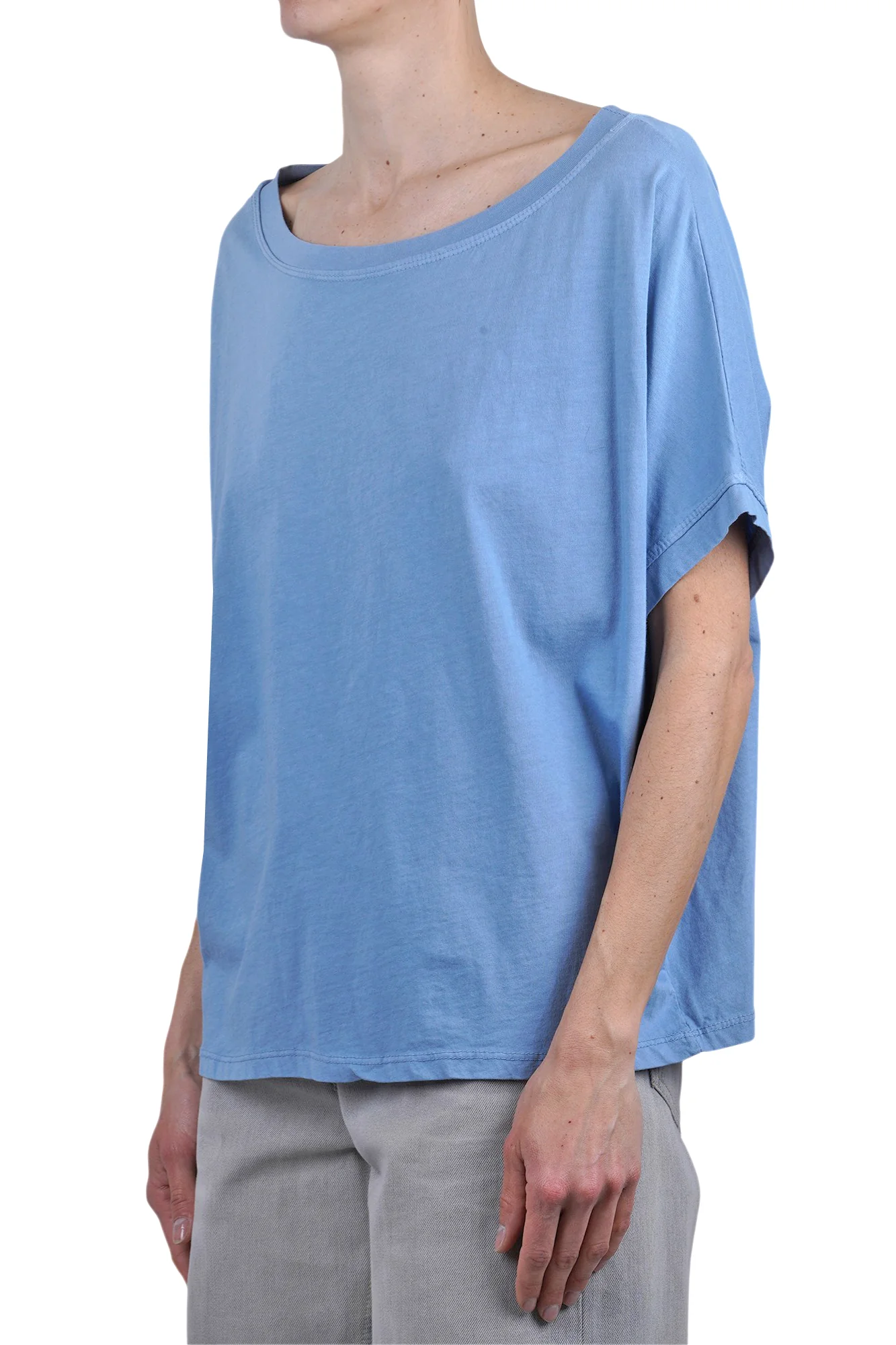La Femme Blanche - T-shirt - 471524 - Azzurro - Image 4