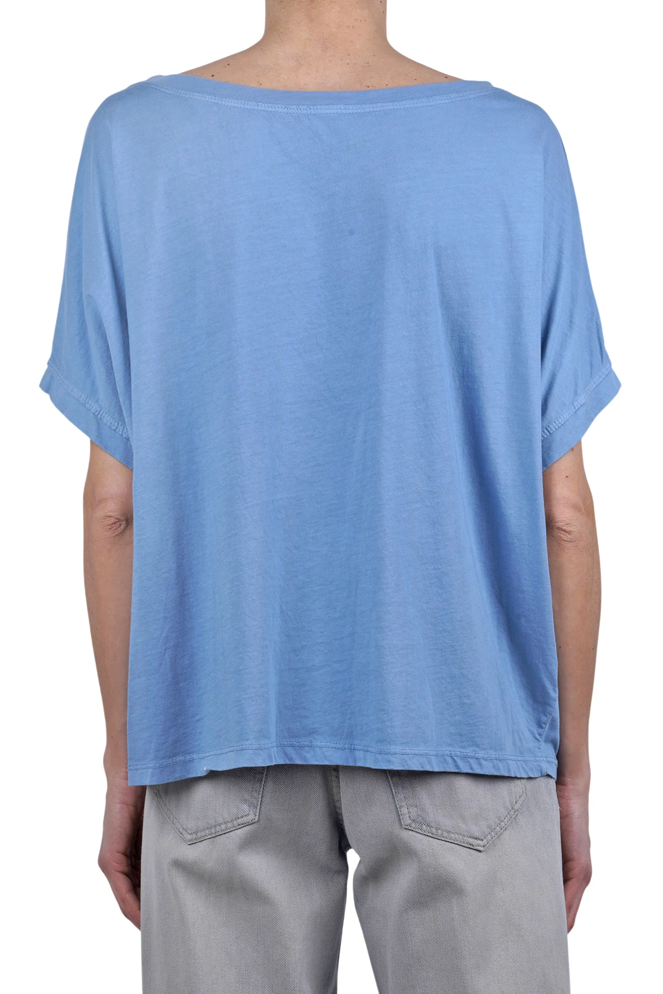 La Femme Blanche - T-shirt - 471524 - Azzurro - Image 5