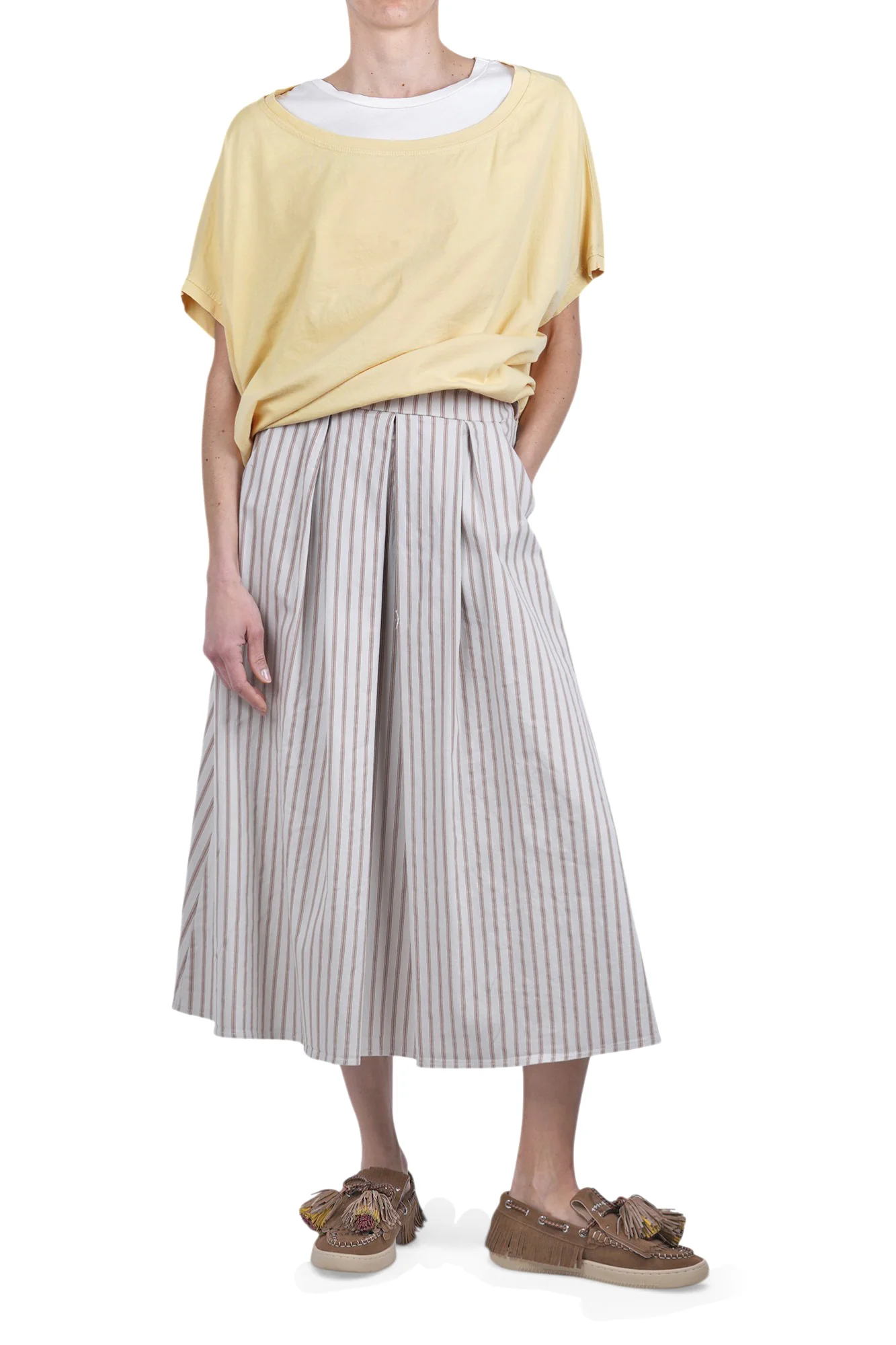 La Femme Blanche - T-shirt - 471524 - Giallo - Image 2