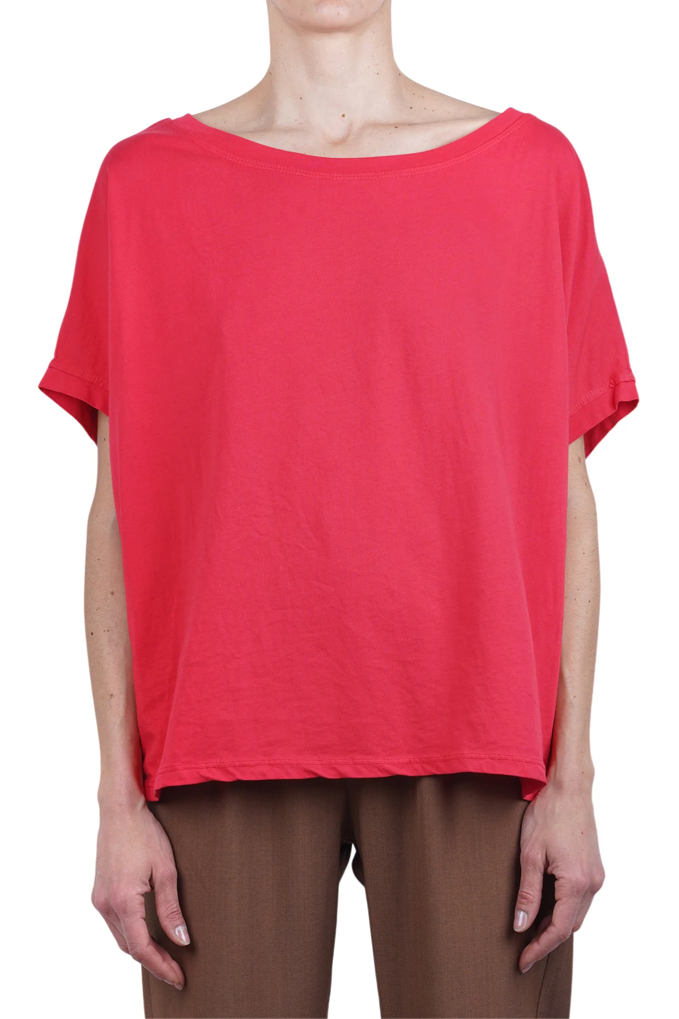 La Femme Blanche - T-shirt - 471524 - Rosso - Image 3